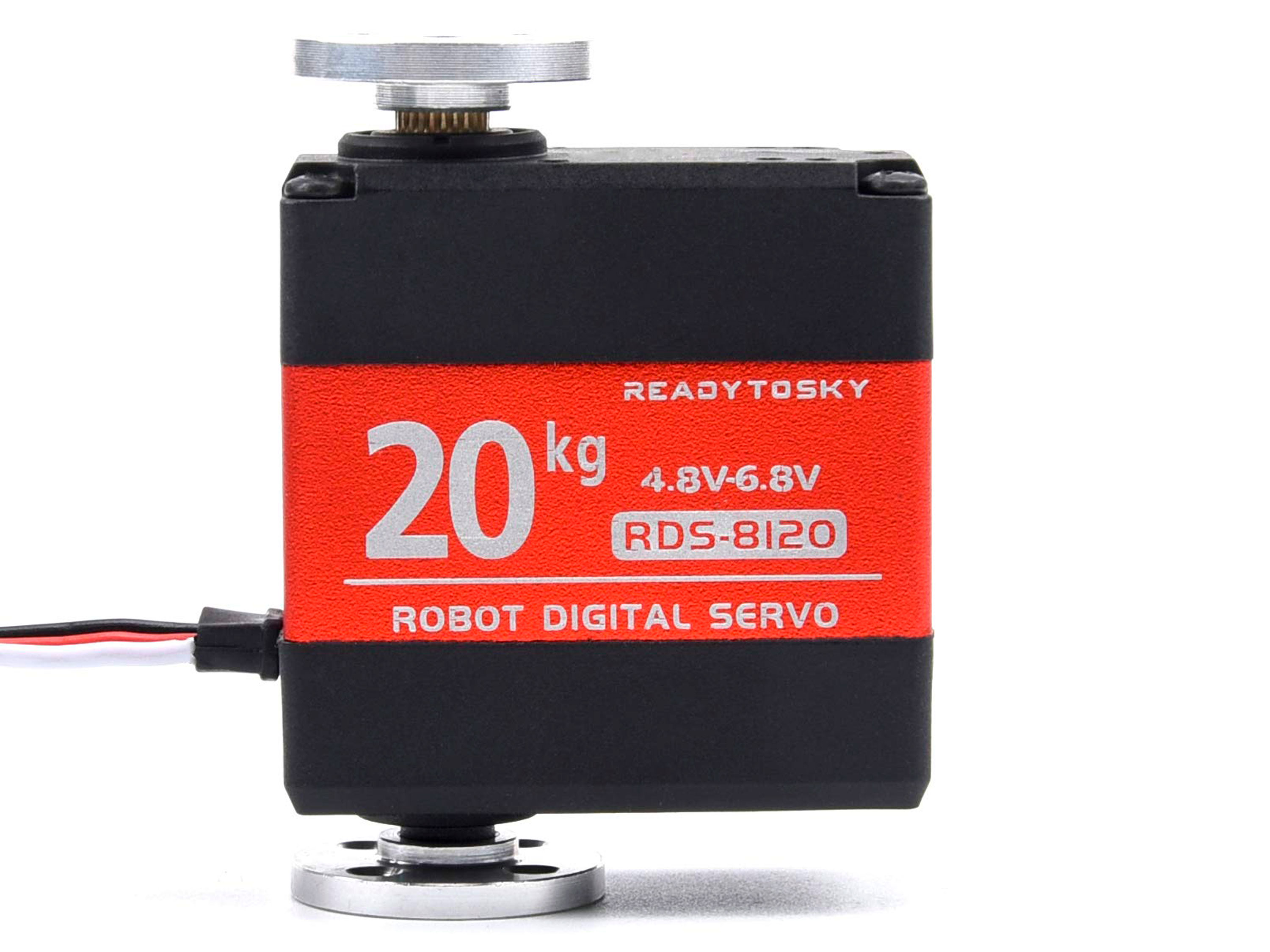 Сервомеханізм цифровий Readytosky RDS-8120 66g/20.5kg/0.24sec (180°) (світлина #2)