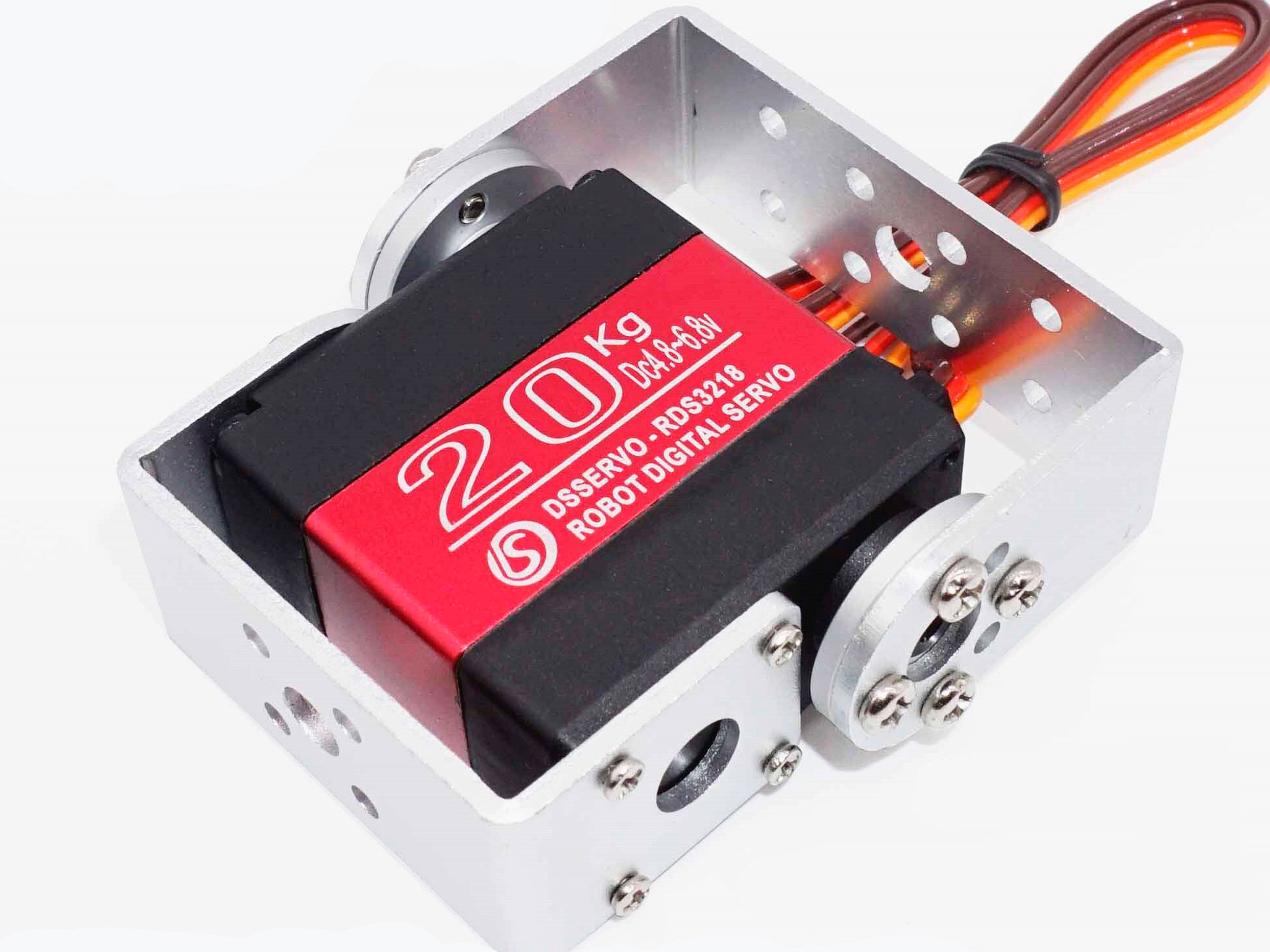 Сервомеханізм цифровий Readytosky RDS-8120 66g/20.5kg/0.24sec (180°) (світлина #3)