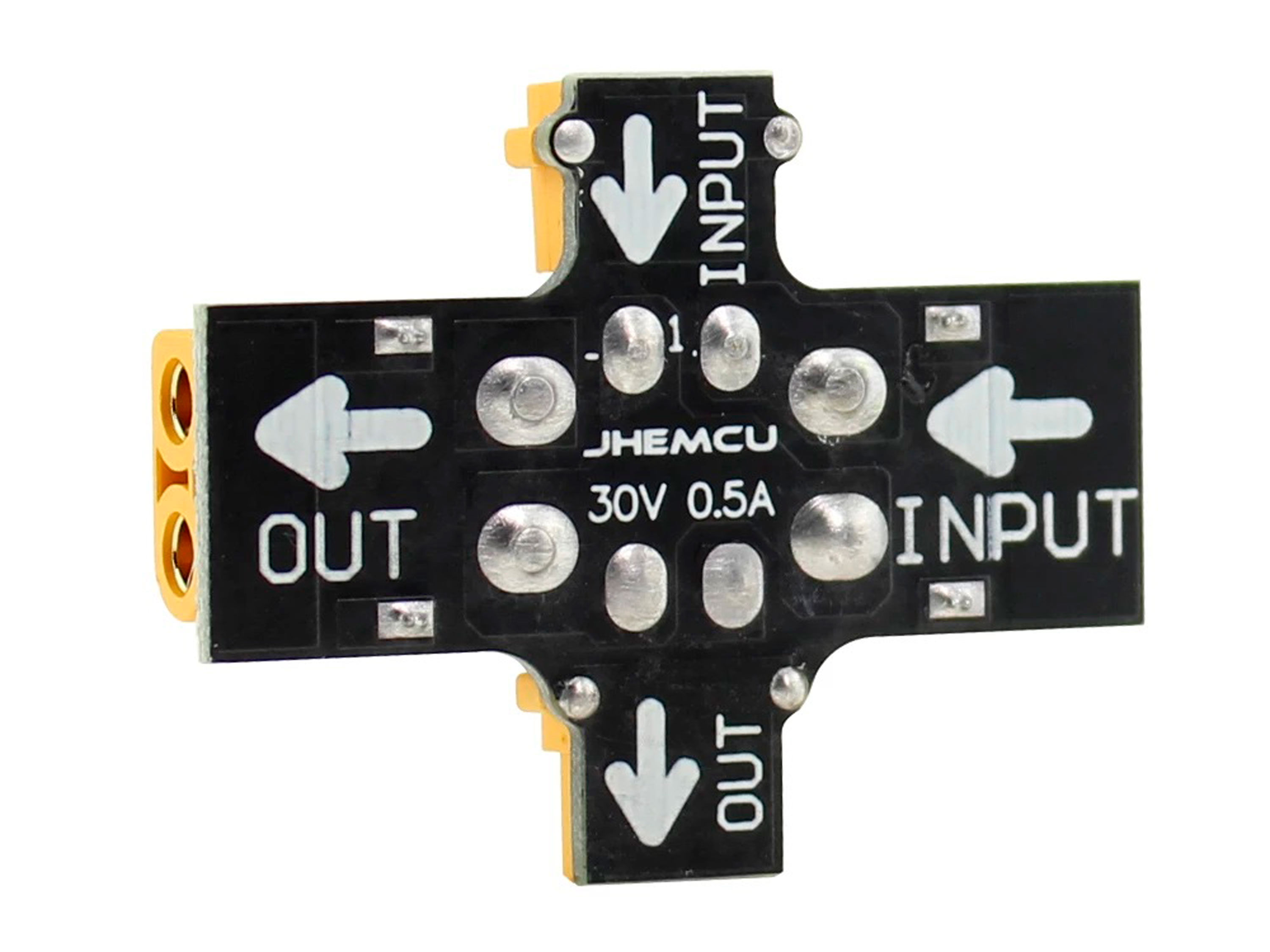 Запобіжник JHEMCU 30В X-подібний (XT60/XT30) (світлина #3)