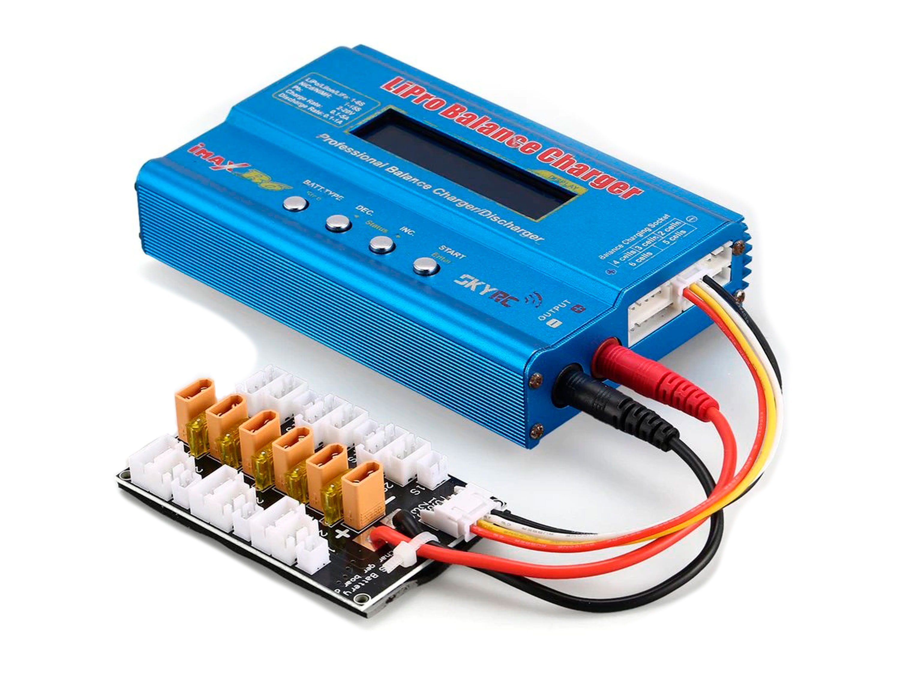 Плата паралельної зарядки і балансування акумуляторів XT30 (1-3S) (світлина #3)