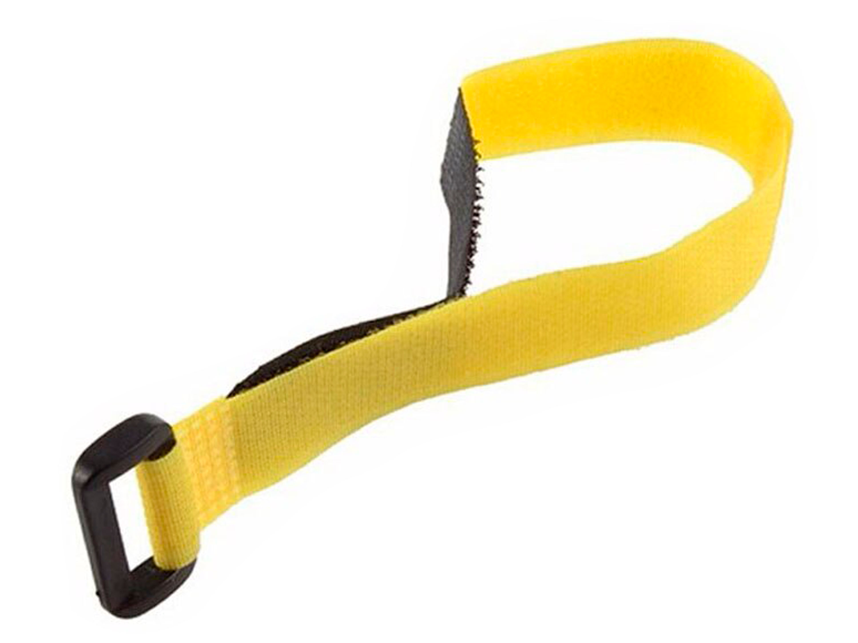 Ремінець (35см) для фіксації акумулятора на липучці (жовтий) (світлина #1)