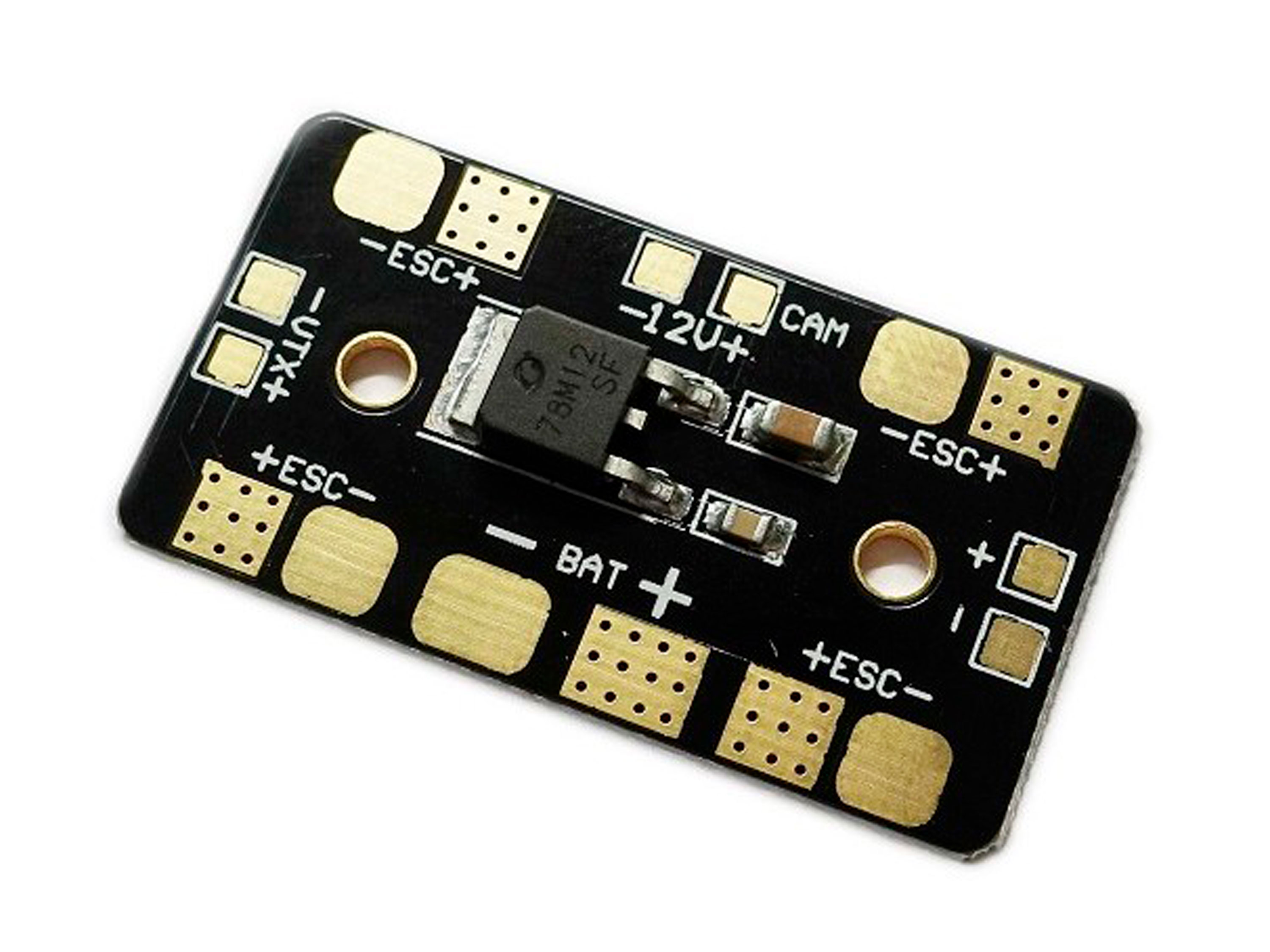 Міні плата розподілу живлення (PDB) Matek + BEC 12В  (світлина #1)