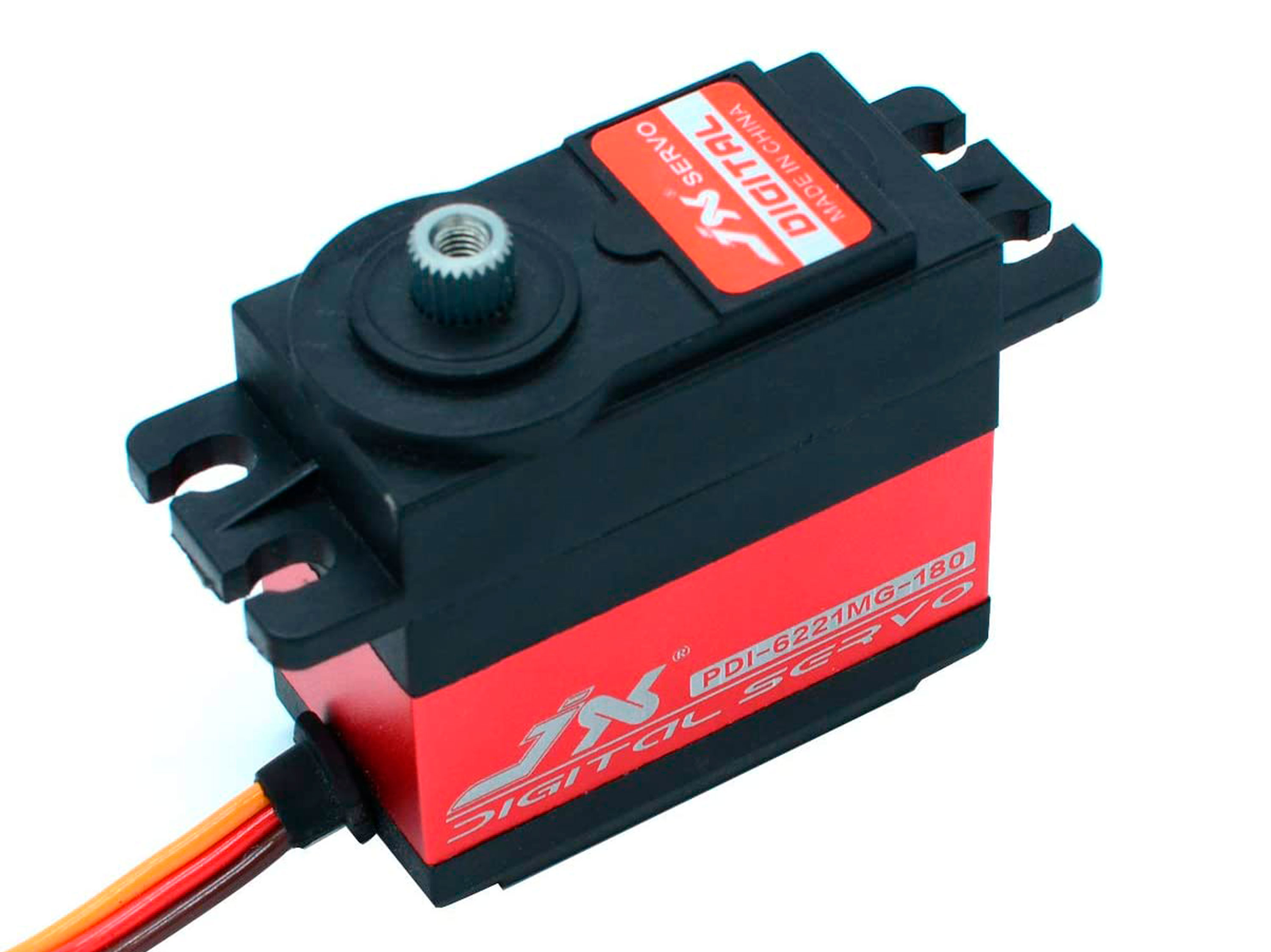 Сервомеханізм цифровий JX PDI-6221MG-180 62g/17.2kg/0.18sec (4.8В) (світлина #1)