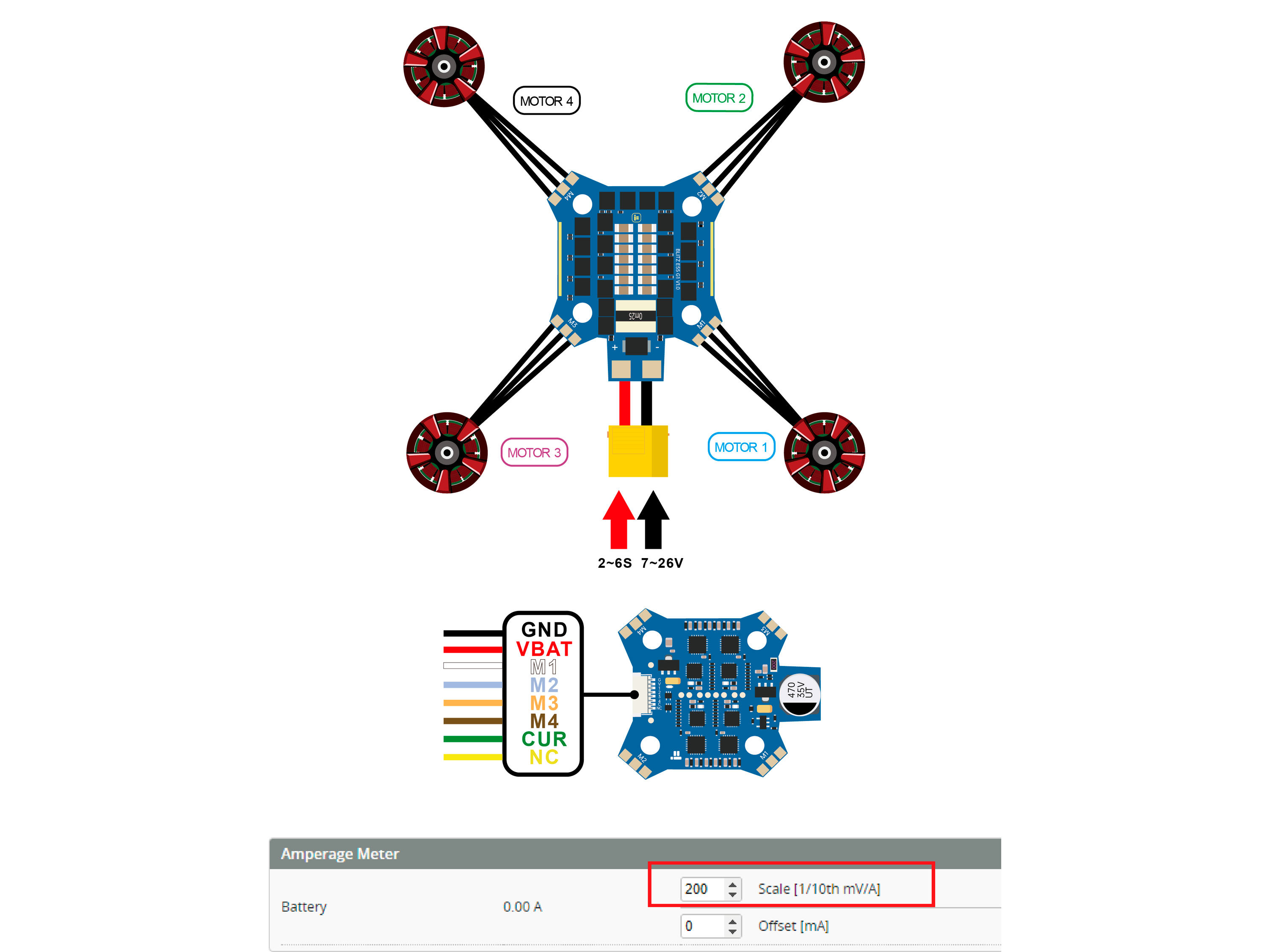 Регулятор безколекторний 4в1 iFlight Blitz Mini E55S (BLHeli_S) (світлина #6)