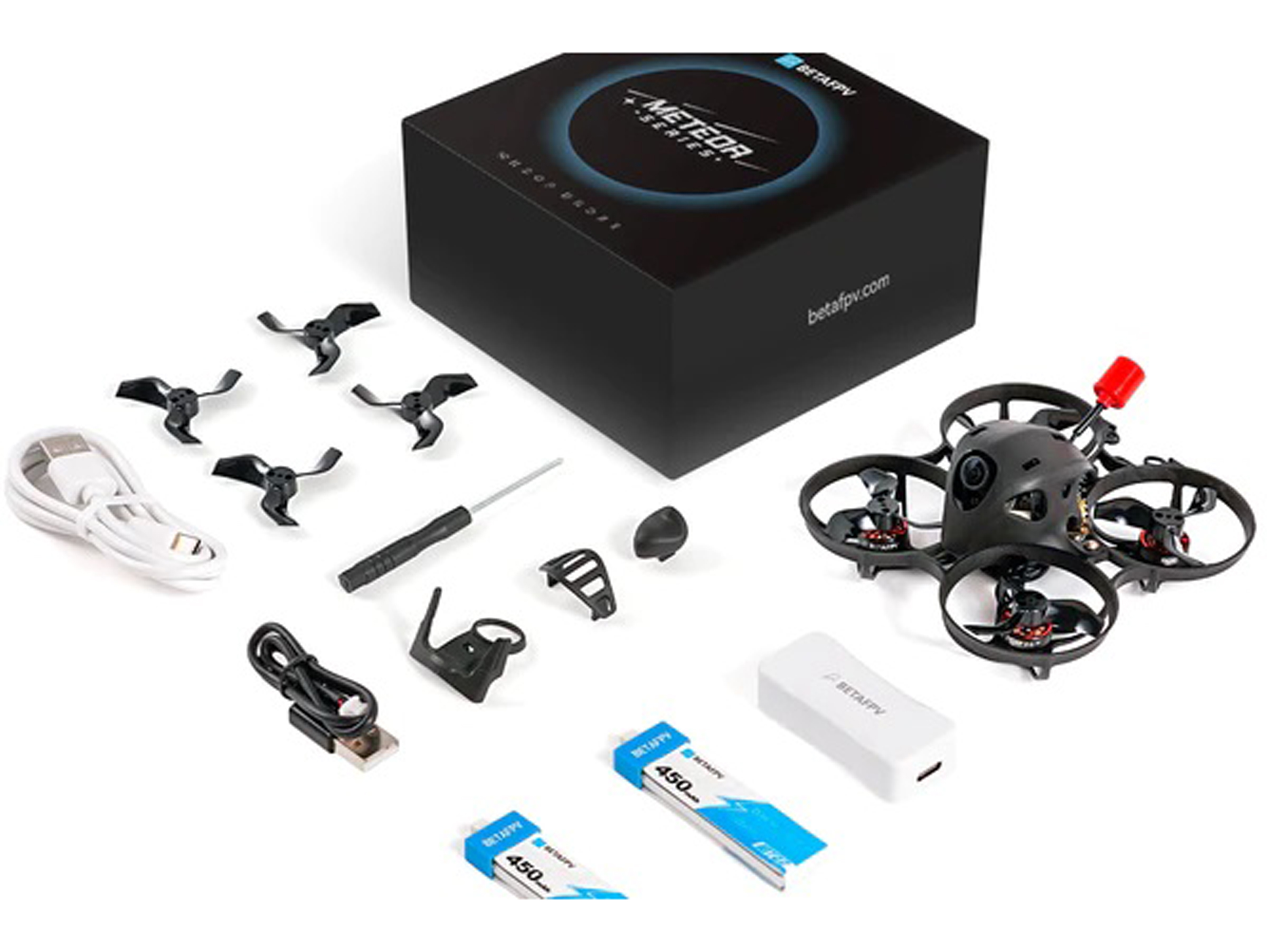 Квадрокоптер BetaFPV Meteor75 з цифровою відеосистемою Walksnail Avatar (ELRS 2.4GHz) (світлина #6)