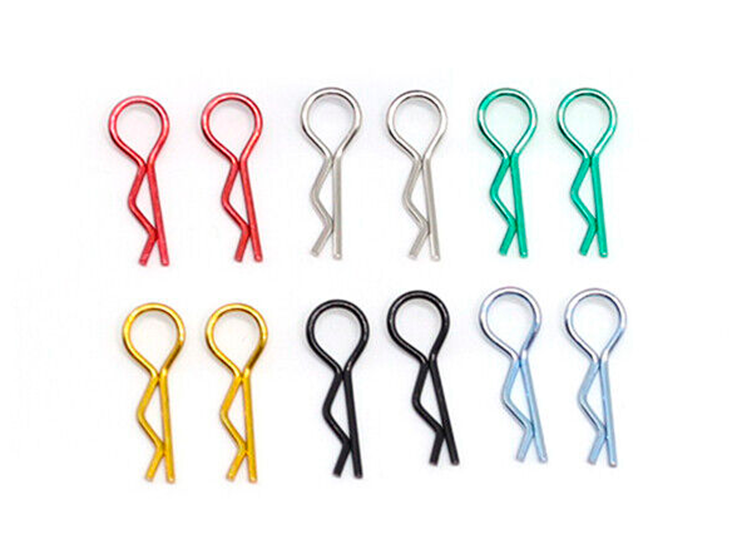 Набір кліпс для автомоделей 1/10 / 1/12 (180шт) (світлина #2)