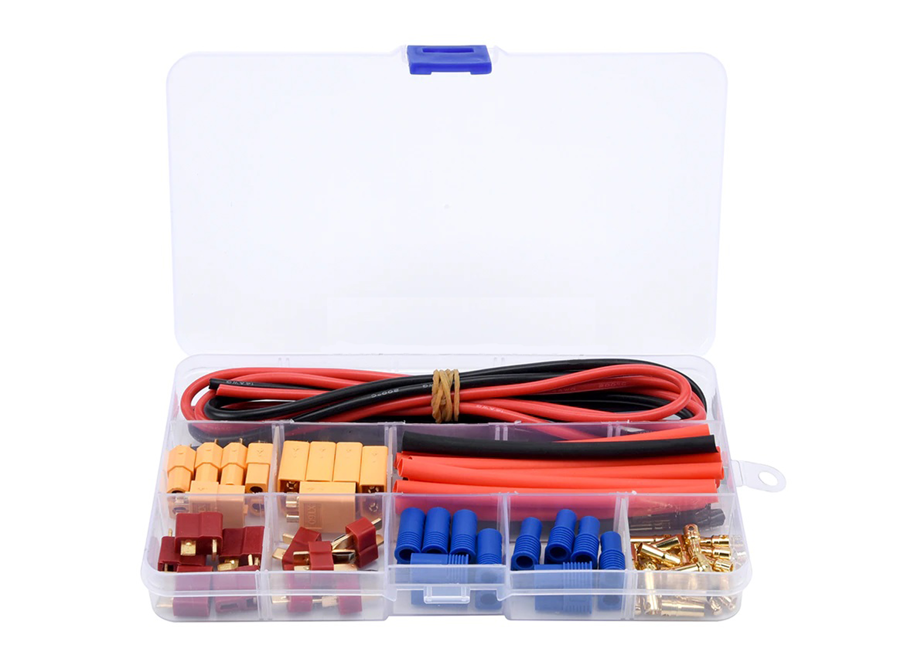 Набір роз’ємів/дротів/термозбіжних трубок (EC3/XT60/T-конектор) (світлина #1)