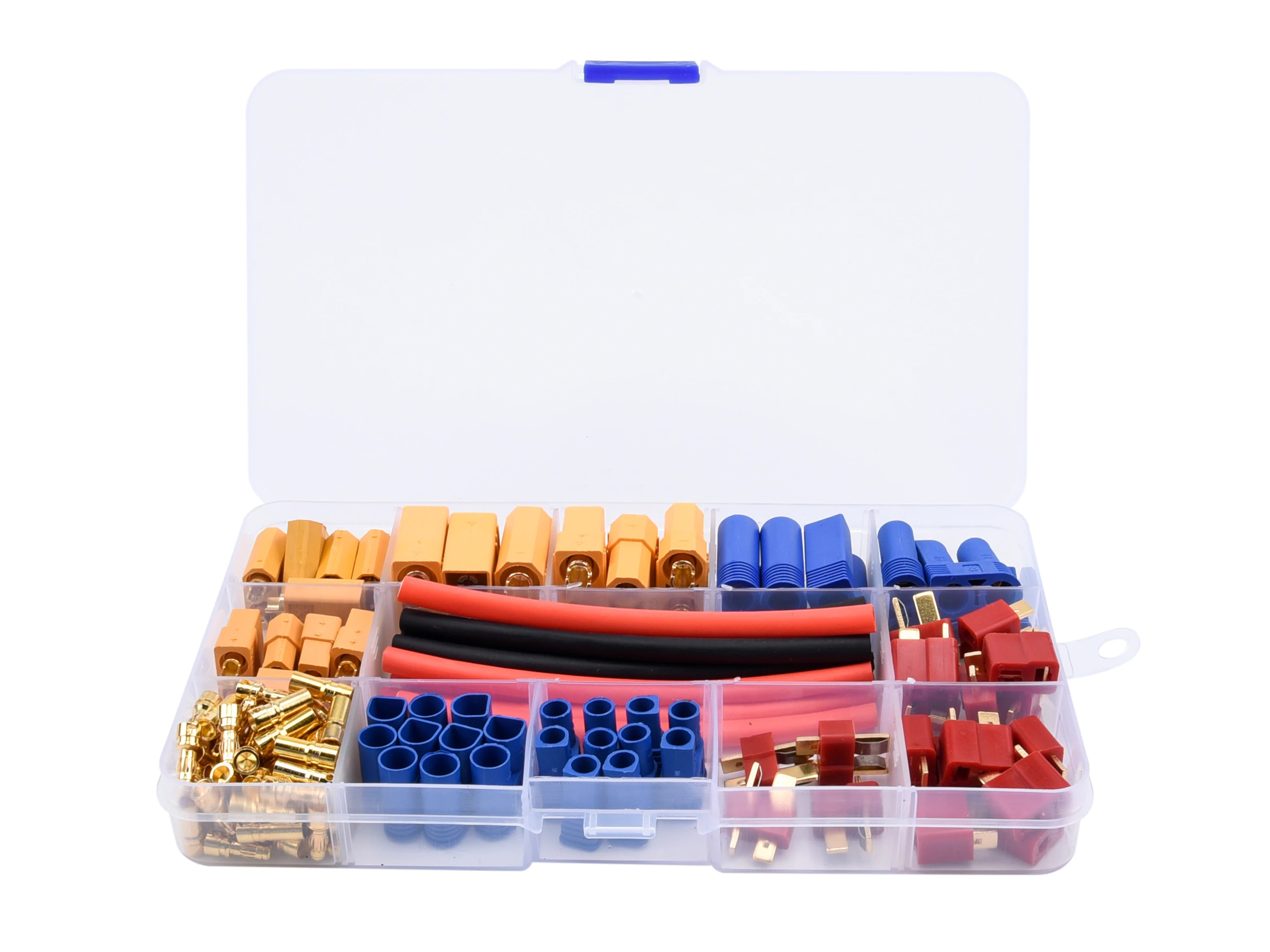 Набір роз’ємів/термозбіжних трубок (EC3/EC5/XT60/XT90/T-конектор) (світлина #1)