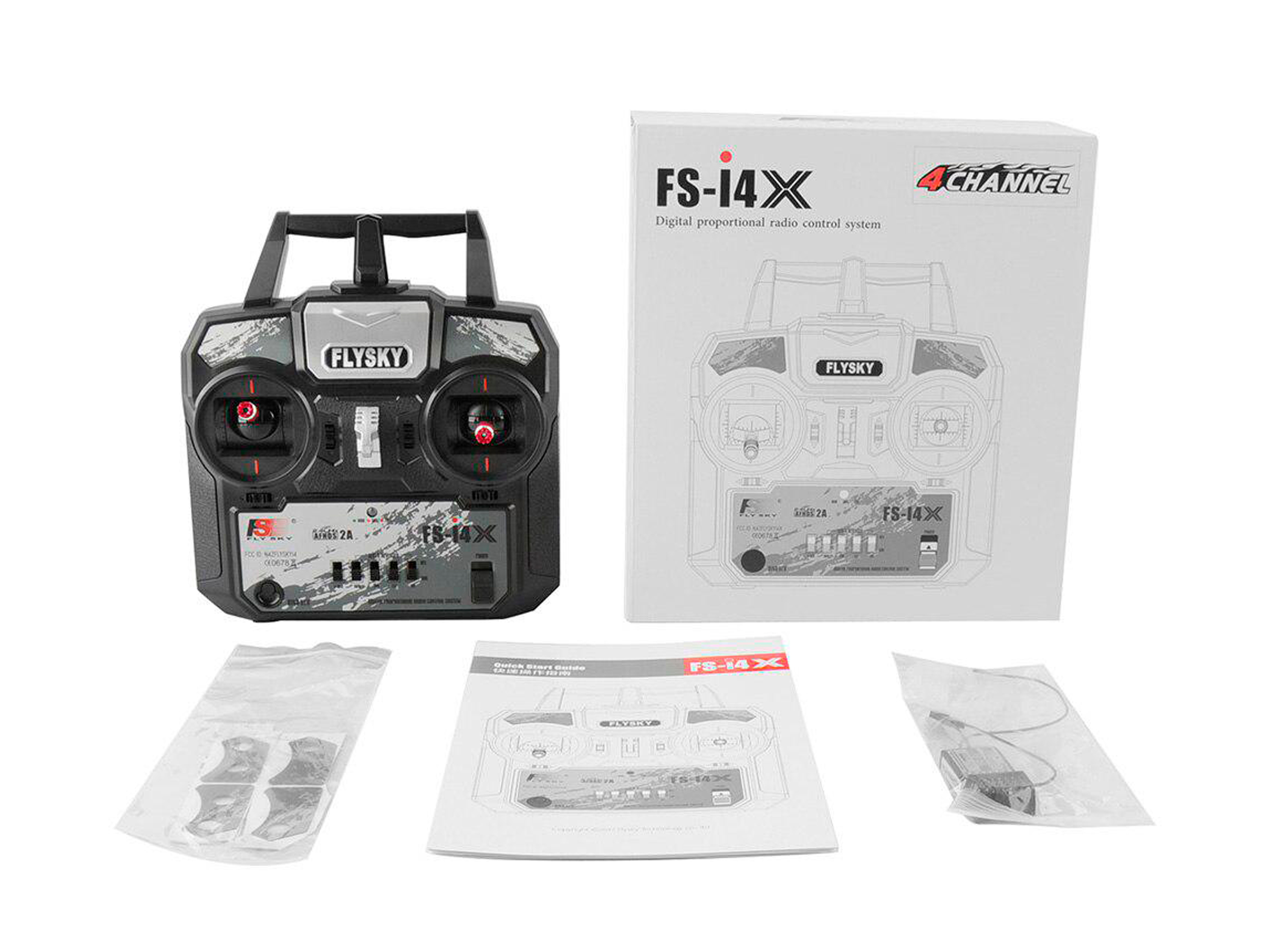 Радіоапаратура FlySky FS-i4X 4Ch (світлина #4)