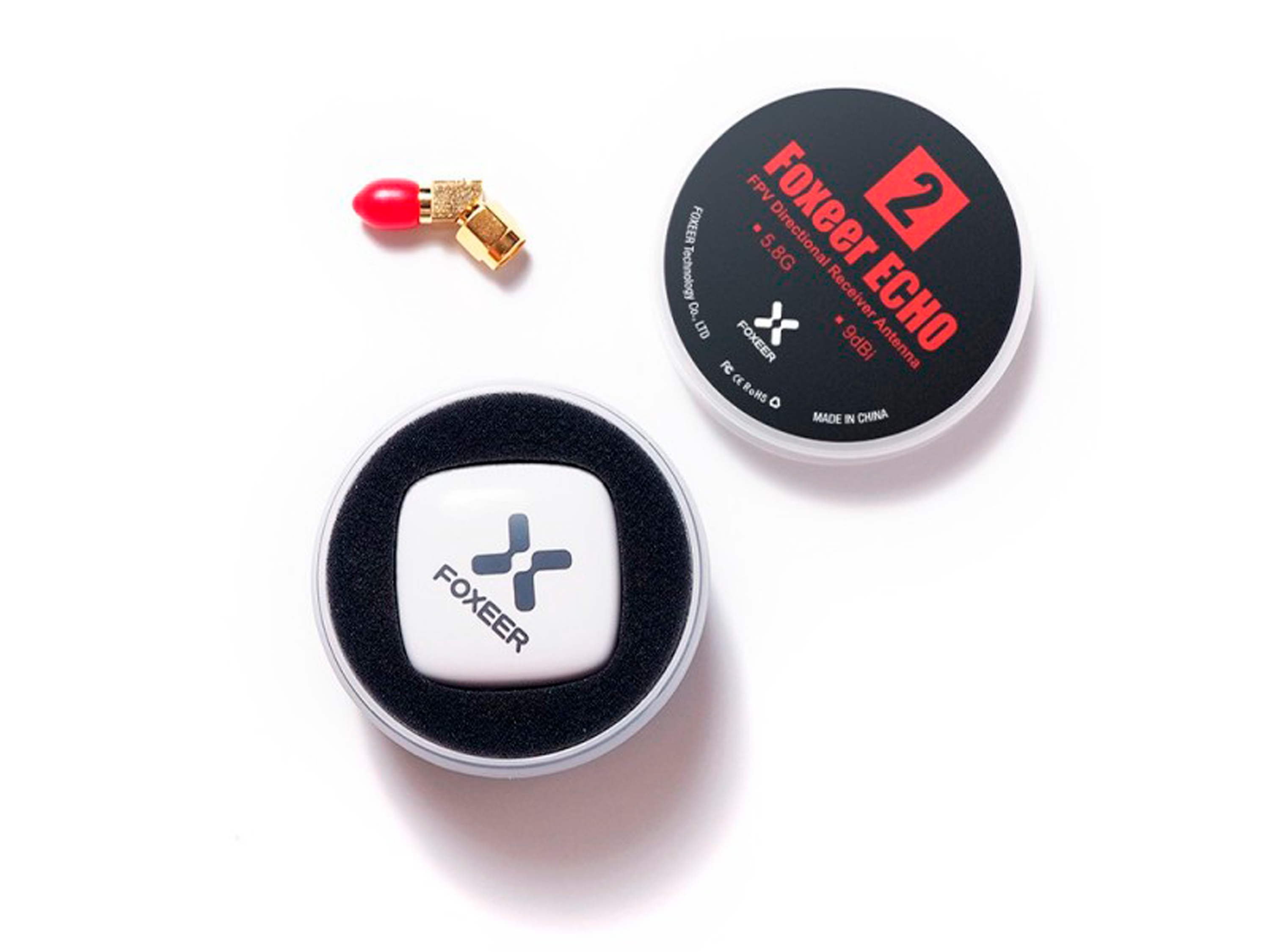 Патч антена Foxeer Echo 2 5.8ГГц SMA (RHCP) (світлина #3)