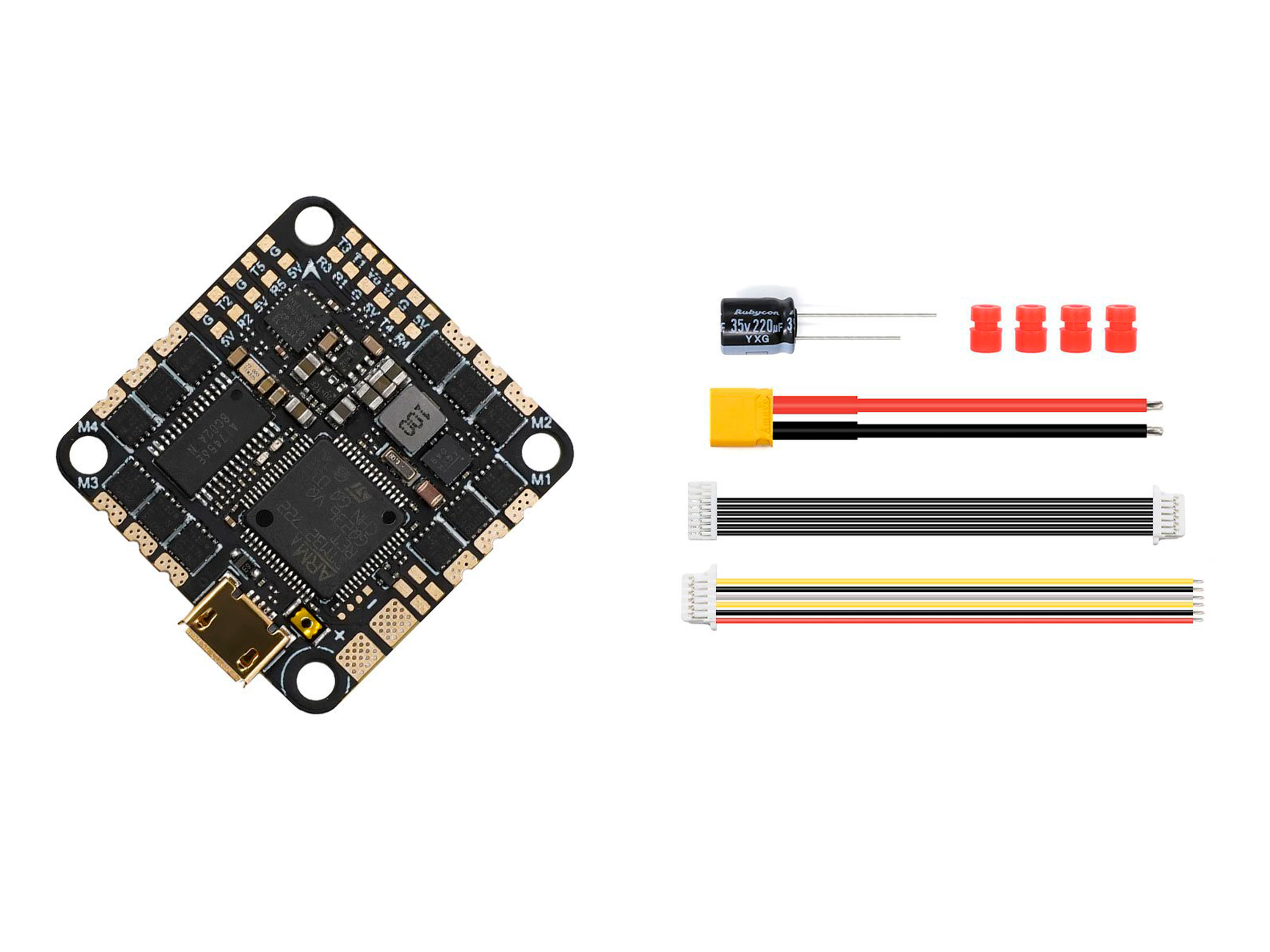 Польотний контролер GEPRC GEP-F722 AIO 35A (світлина #3)