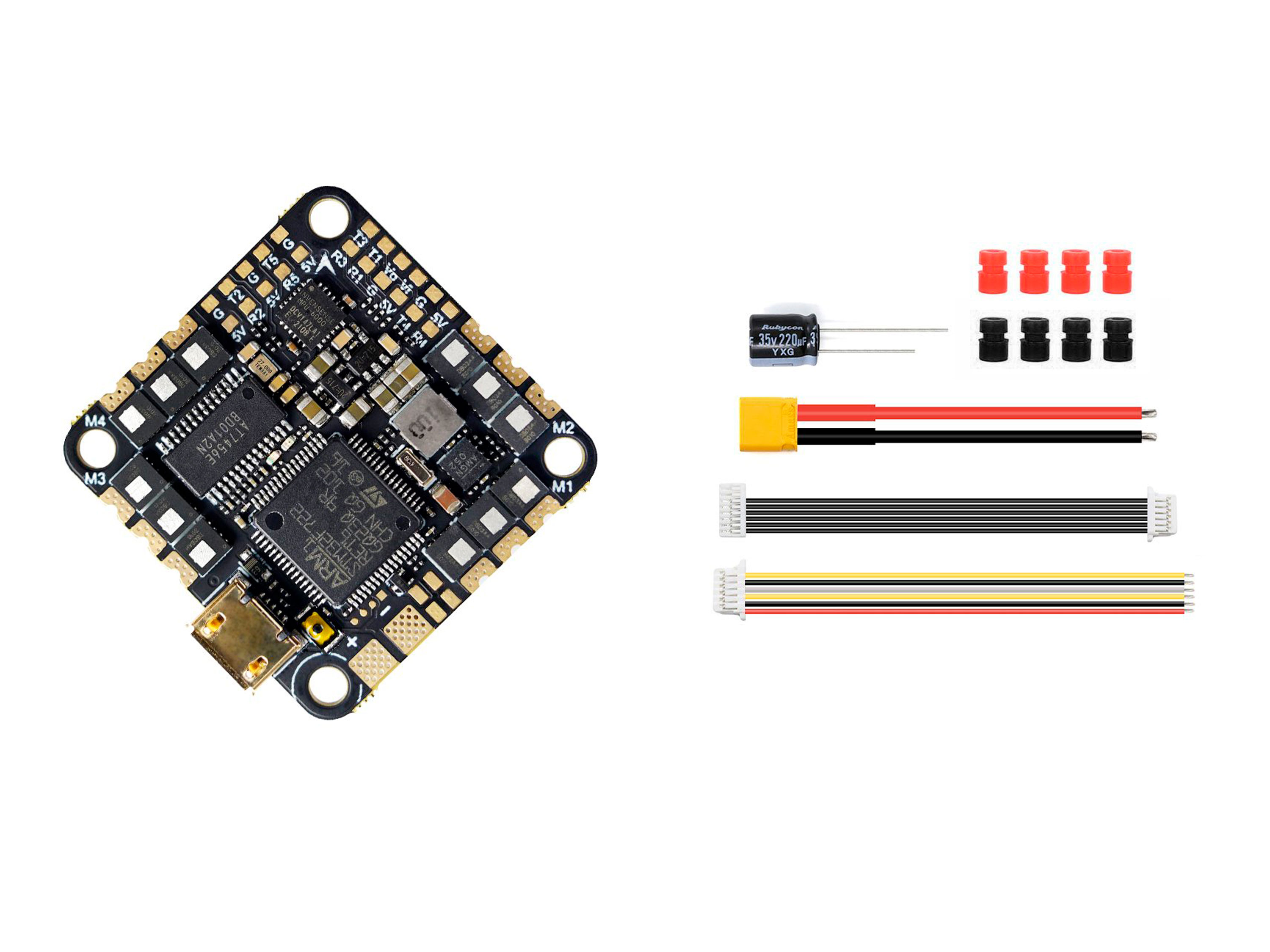 Польотний контролер GEPRC GEP-F722 AIO 45A (світлина #3)