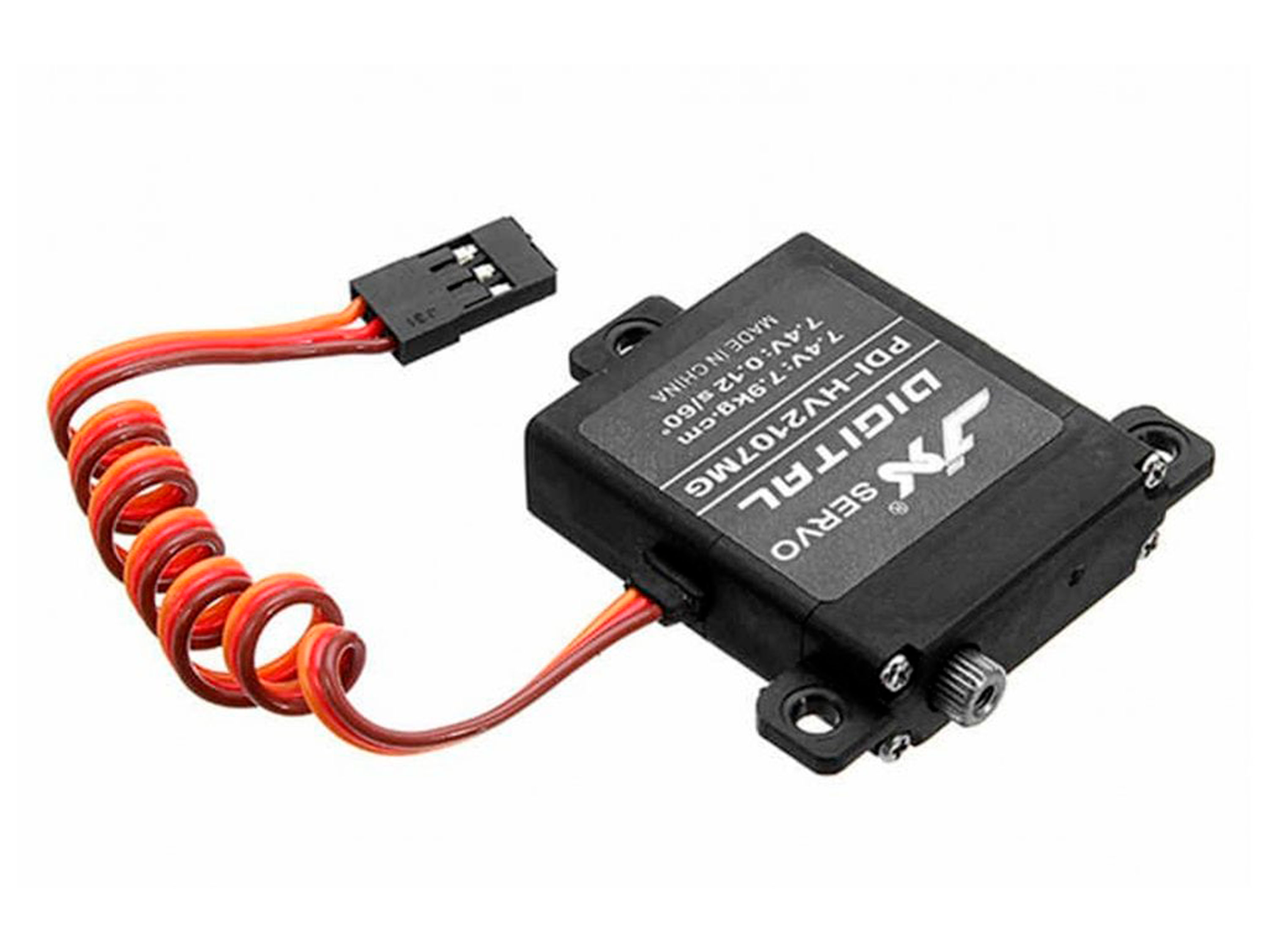 Сервомеханізм цифровий JX PDI-HV2107MG 21g/6.8kg/0.14sec (6.0В) (світлина #2)