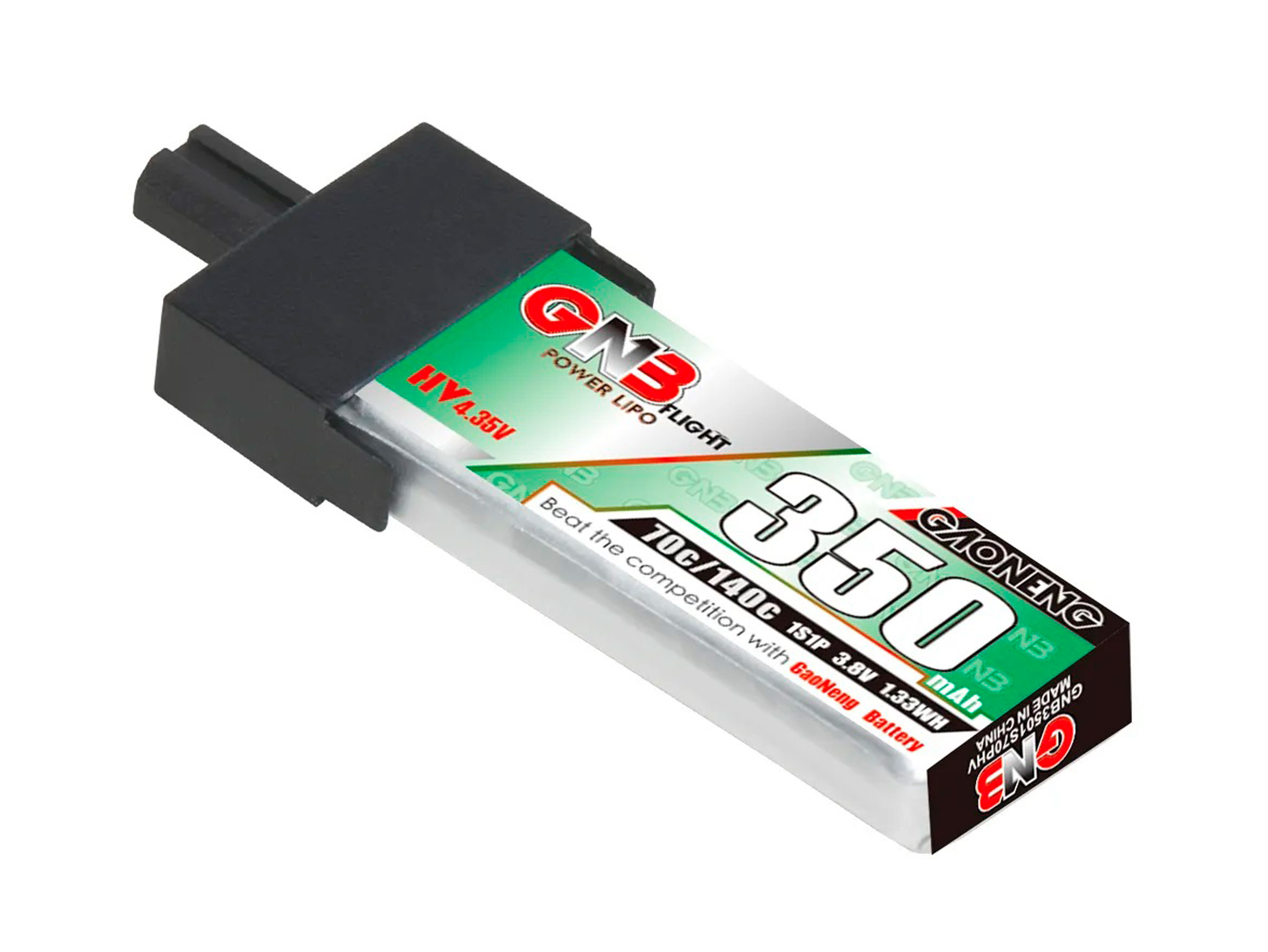 Акумулятор Gaoneng GNB HV PH2.0 350mAh 1S 70C (світлина #1)