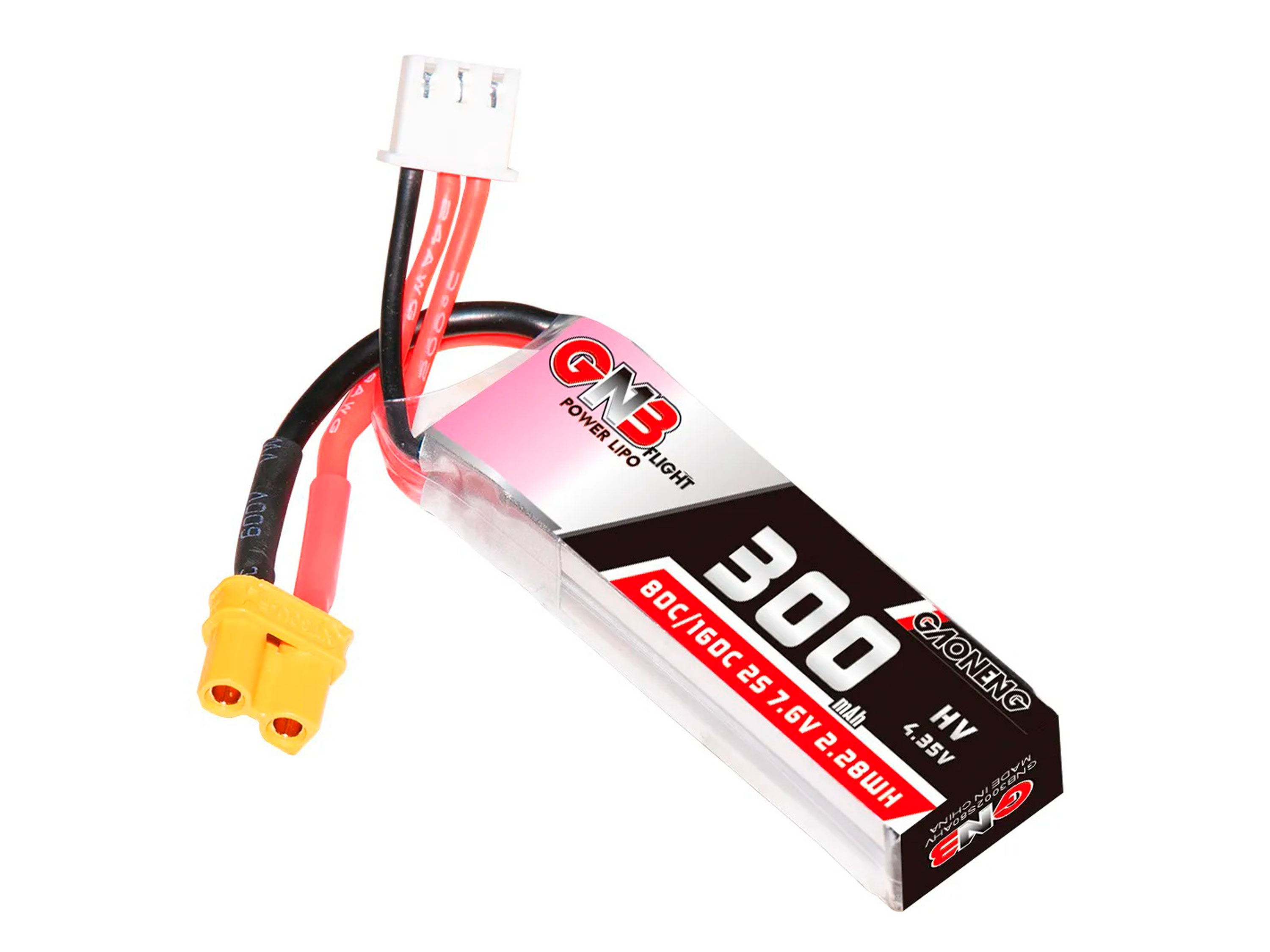 Акумулятор Gaoneng GNB HV 300mAh 2S 80C (світлина #1)