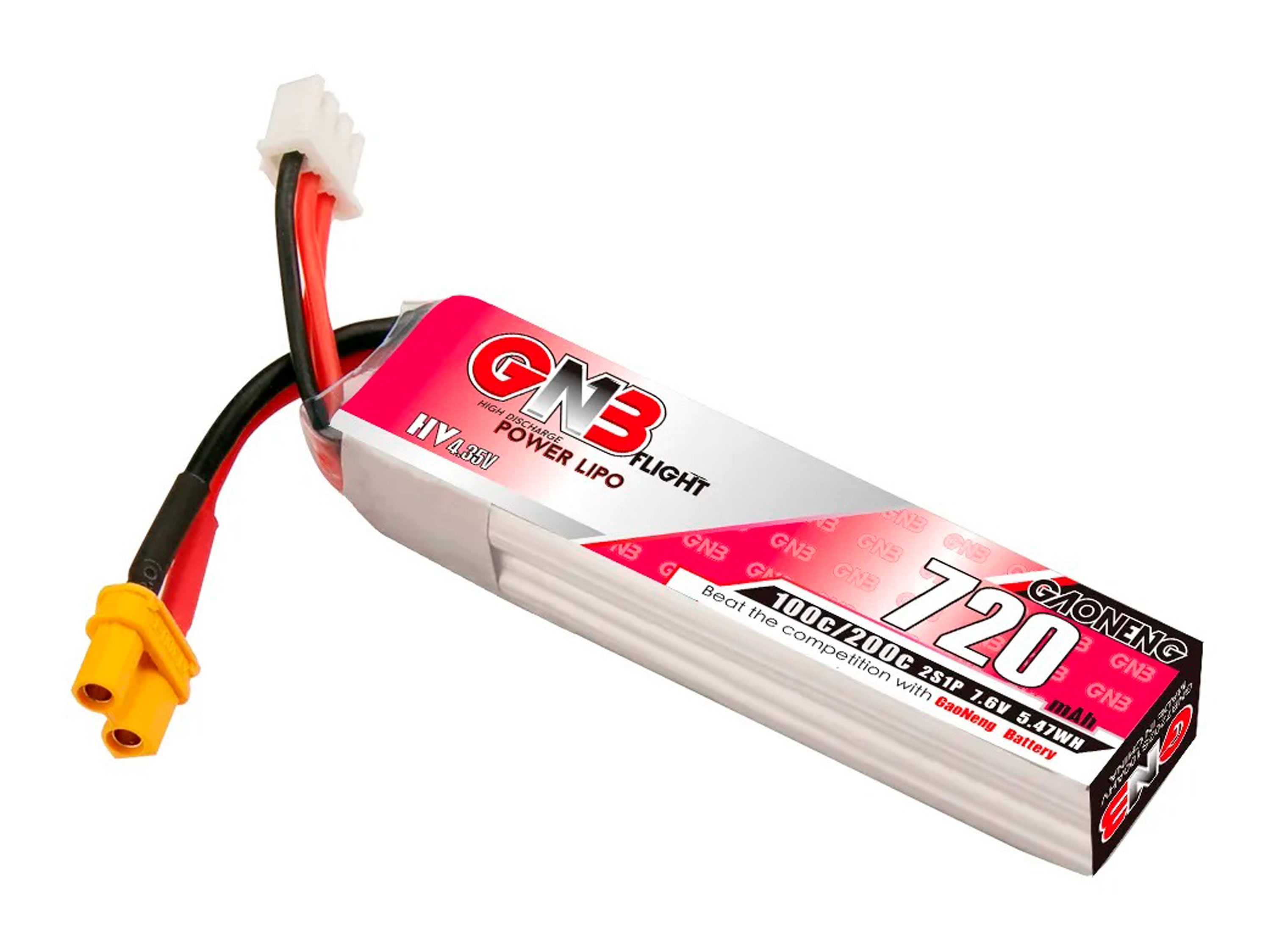 Акумулятор Gaoneng GNB HV 720mAh 2S 100C (світлина #1)