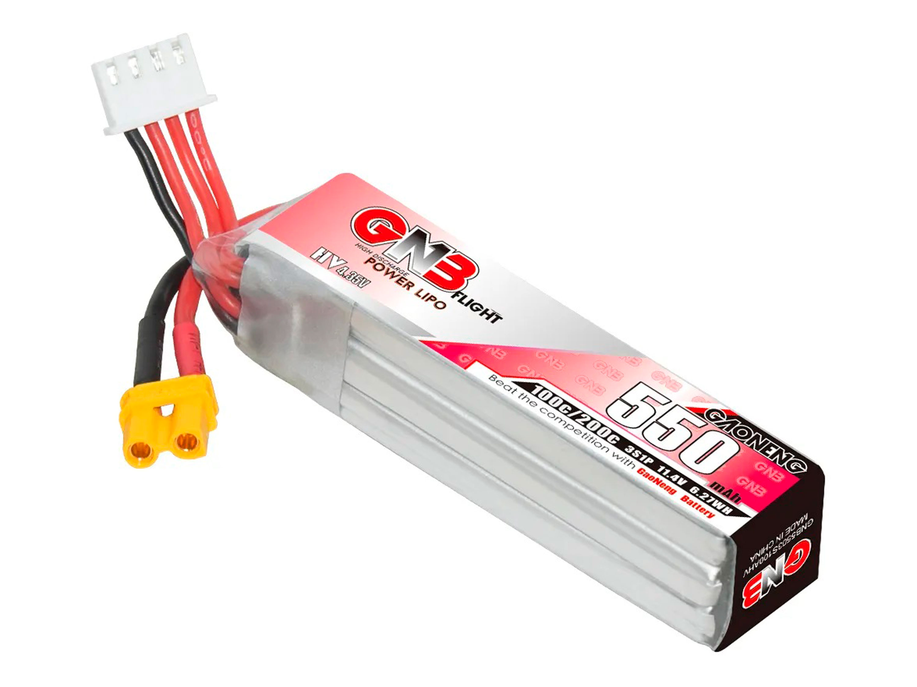 Акумулятор Gaoneng GNB HV 550mAh 3S 100C (світлина #1)
