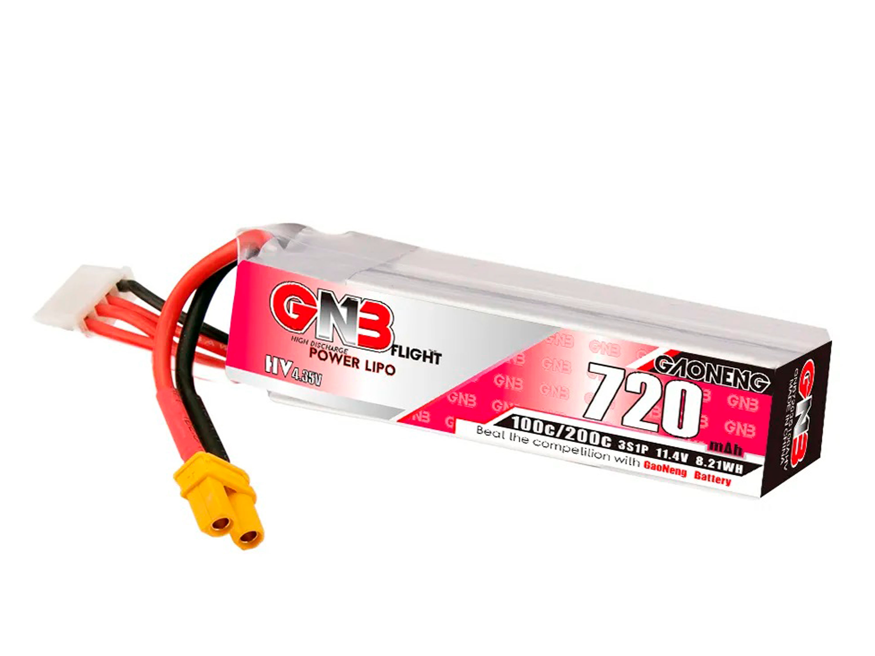 Акумулятор Gaoneng GNB HV 720mAh 3S 100C (світлина #1)