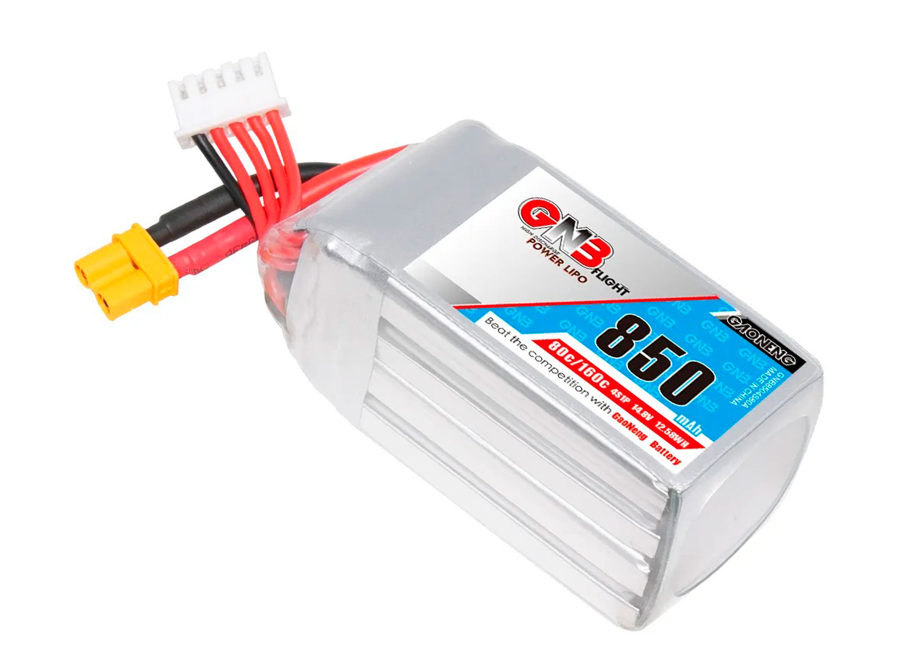 Акумулятор Gaoneng GNB 850mAh 4S 80C (світлина #1)