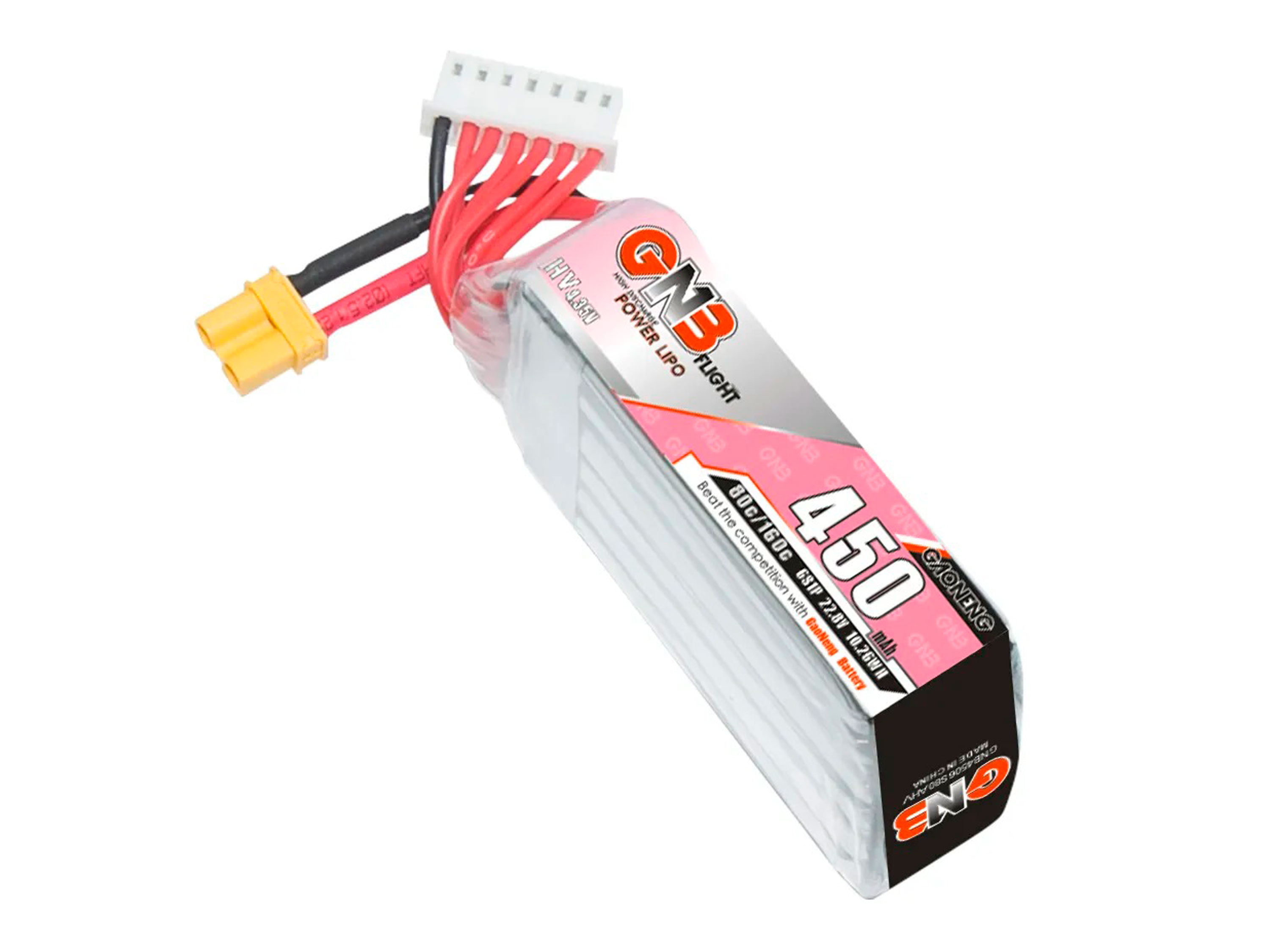 Акумулятор Gaoneng GNB HV 450mAh 6S 80C (світлина #1)