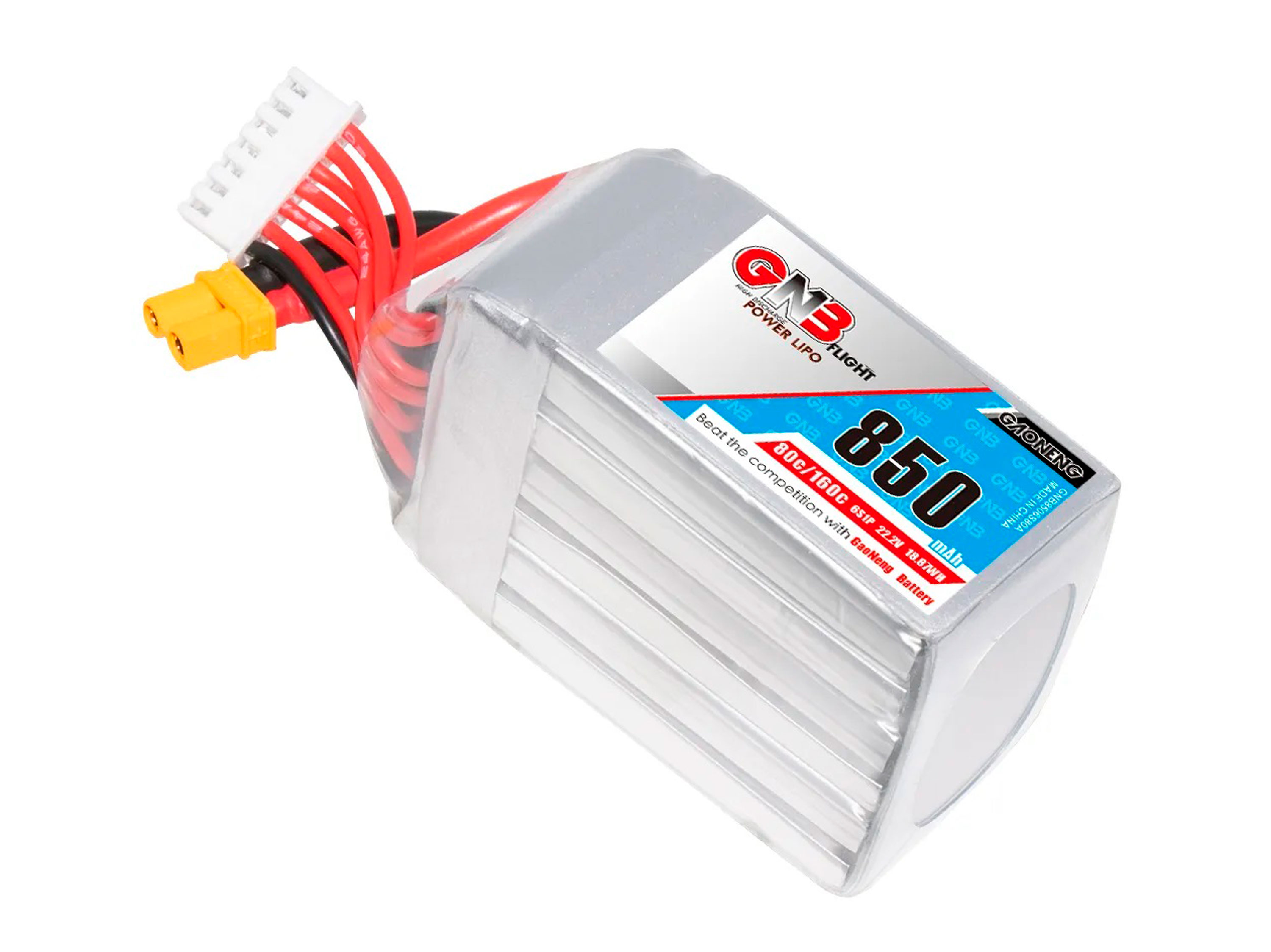 Акумулятор Gaoneng GNB 850mAh 6S 80C (світлина #1)