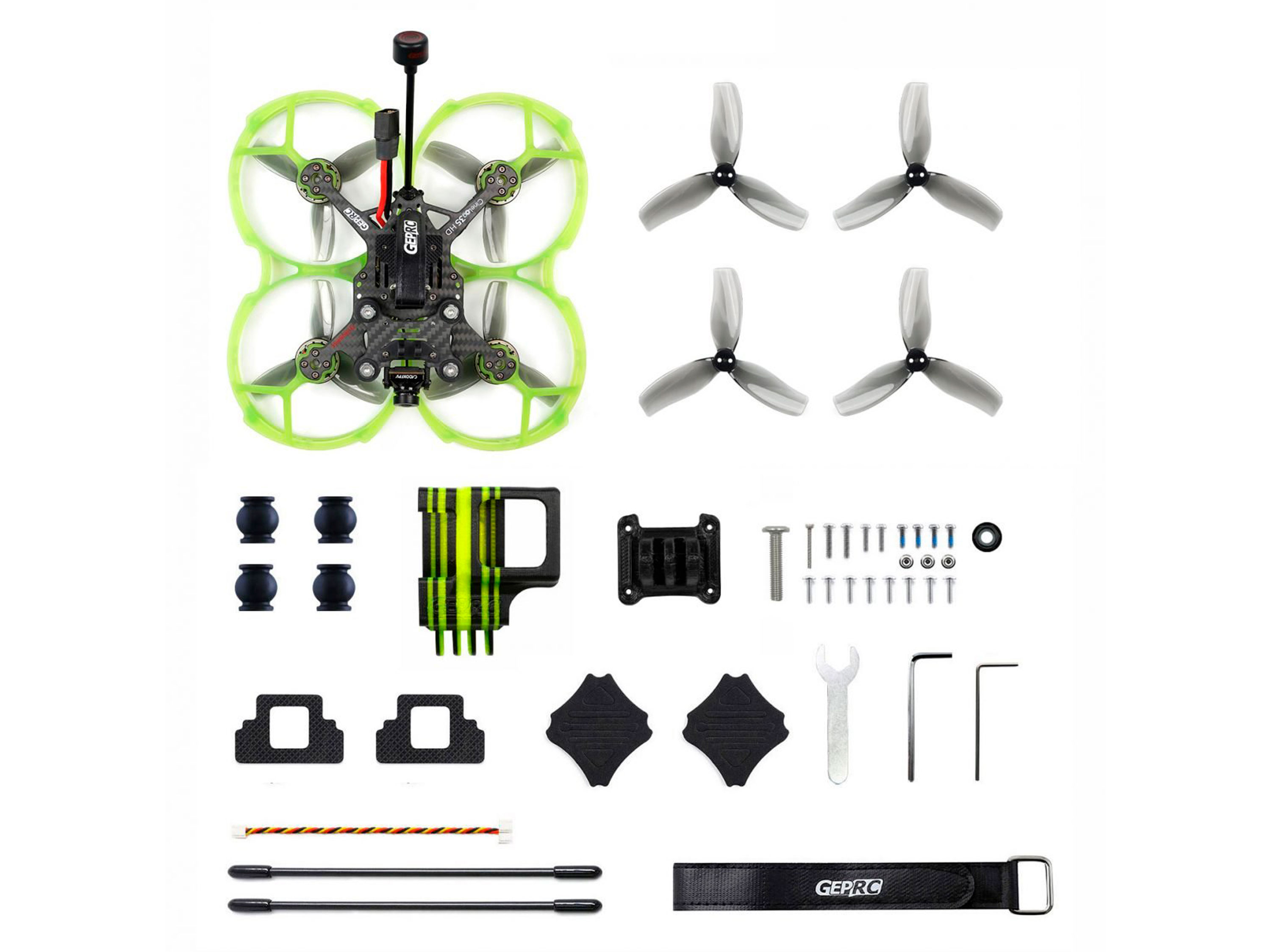 Квадрокоптер GEPRC CineLog35 Performance 6S з цифровою відеосистемою Walksnail Avatar (PNP) (світлина #8)