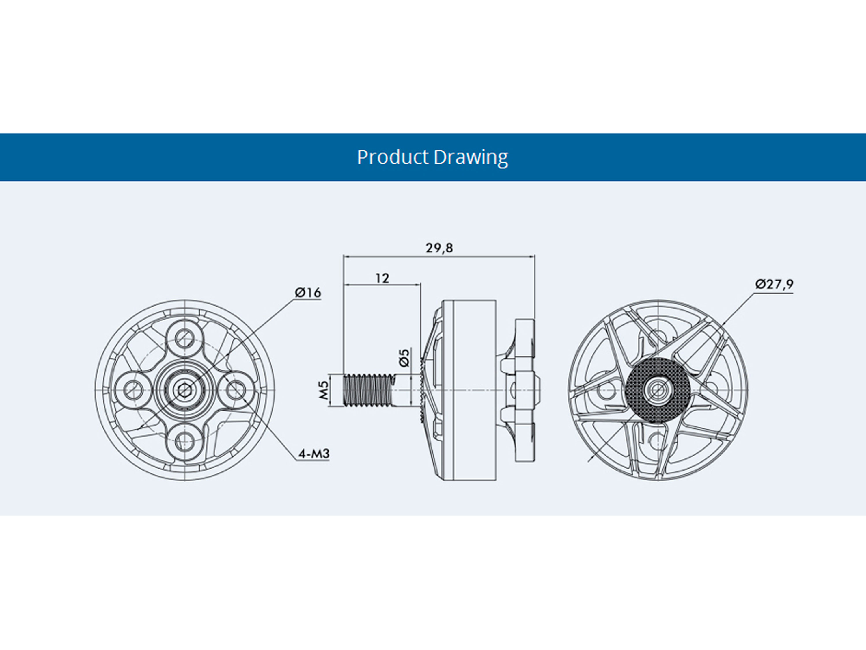Двигун безколекторний T-Motor F40 PRO IV 2306-1950kv (світлина #5)
