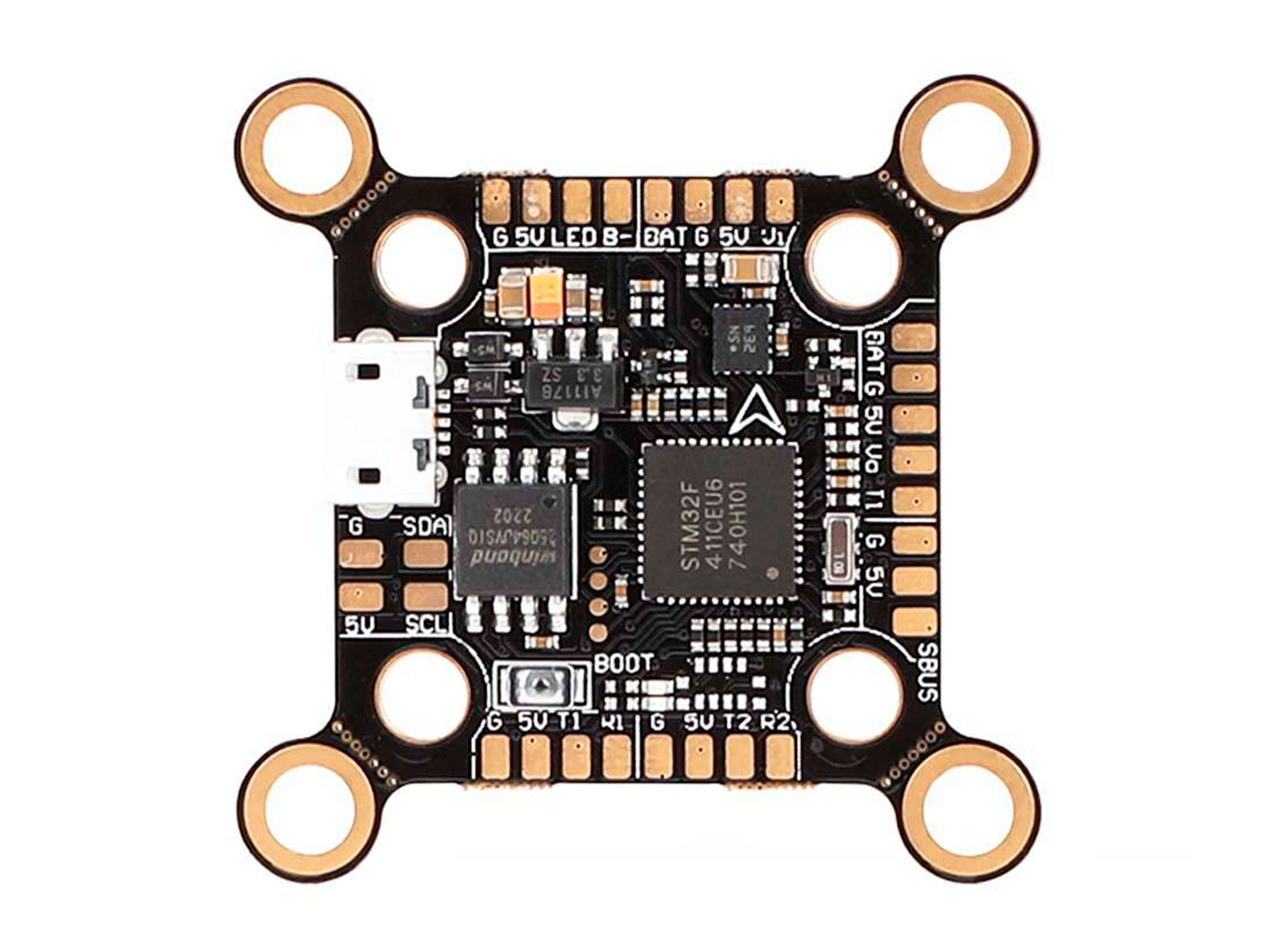 T-Motor Velox Lite F411 (польотний контролер F4 + регулятор 4в1 V45A) (світлина #3)