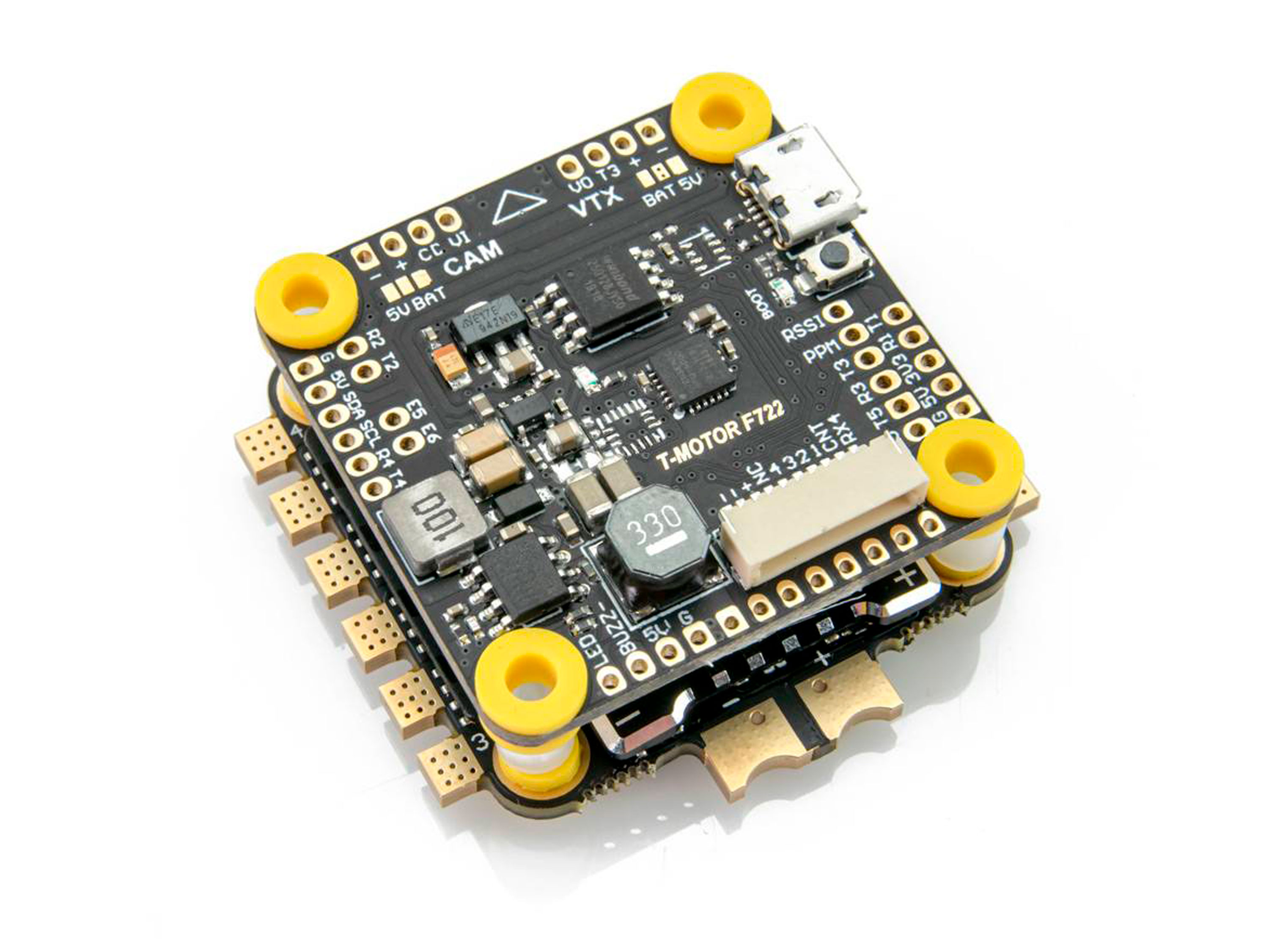 T-Motor F722 PRO II (польотний контролер F7 + регулятор 4в1 F55A) (світлина #2)