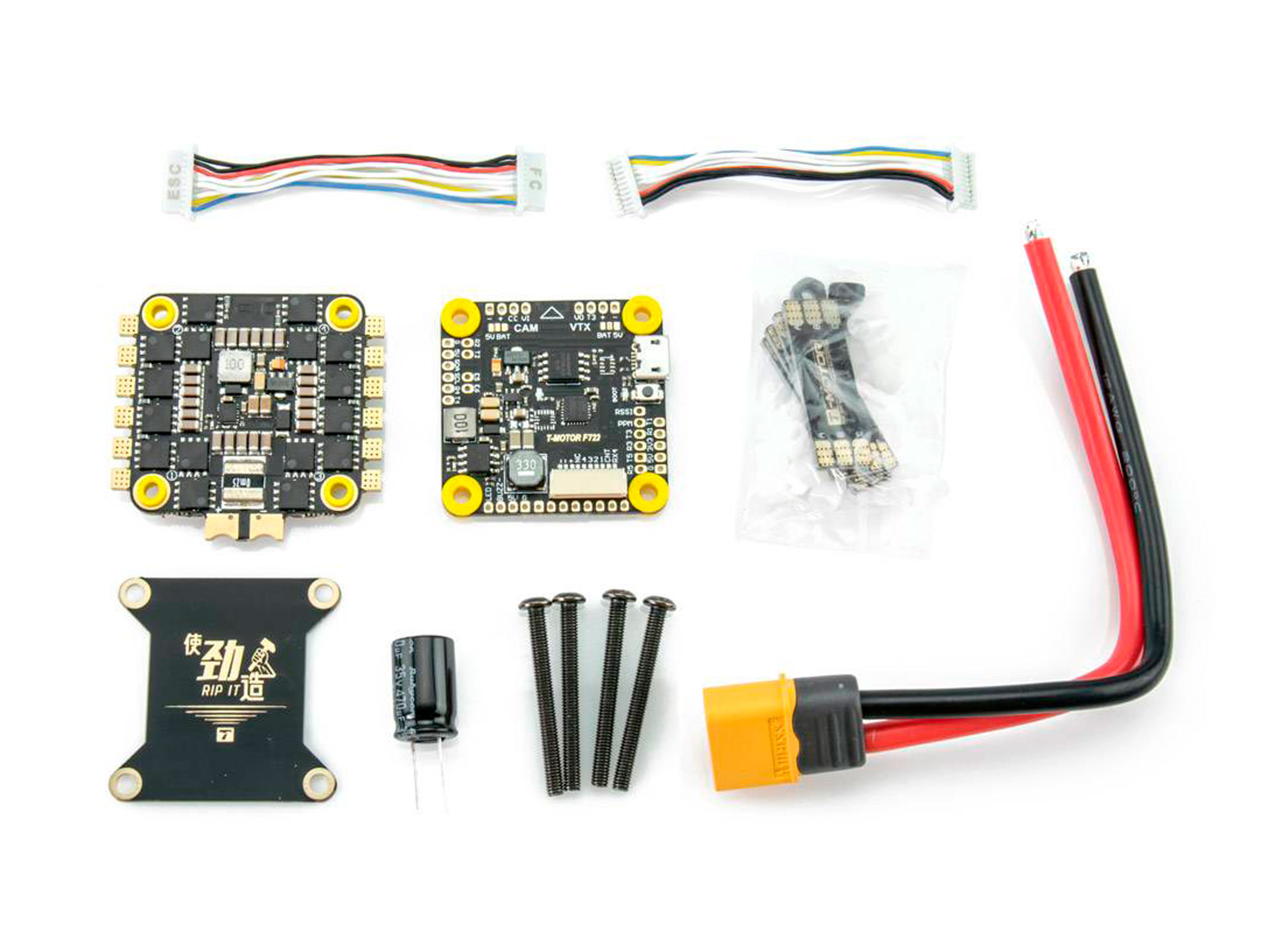 T-Motor F722 PRO II (польотний контролер F7 + регулятор 4в1 F55A) (світлина #8)