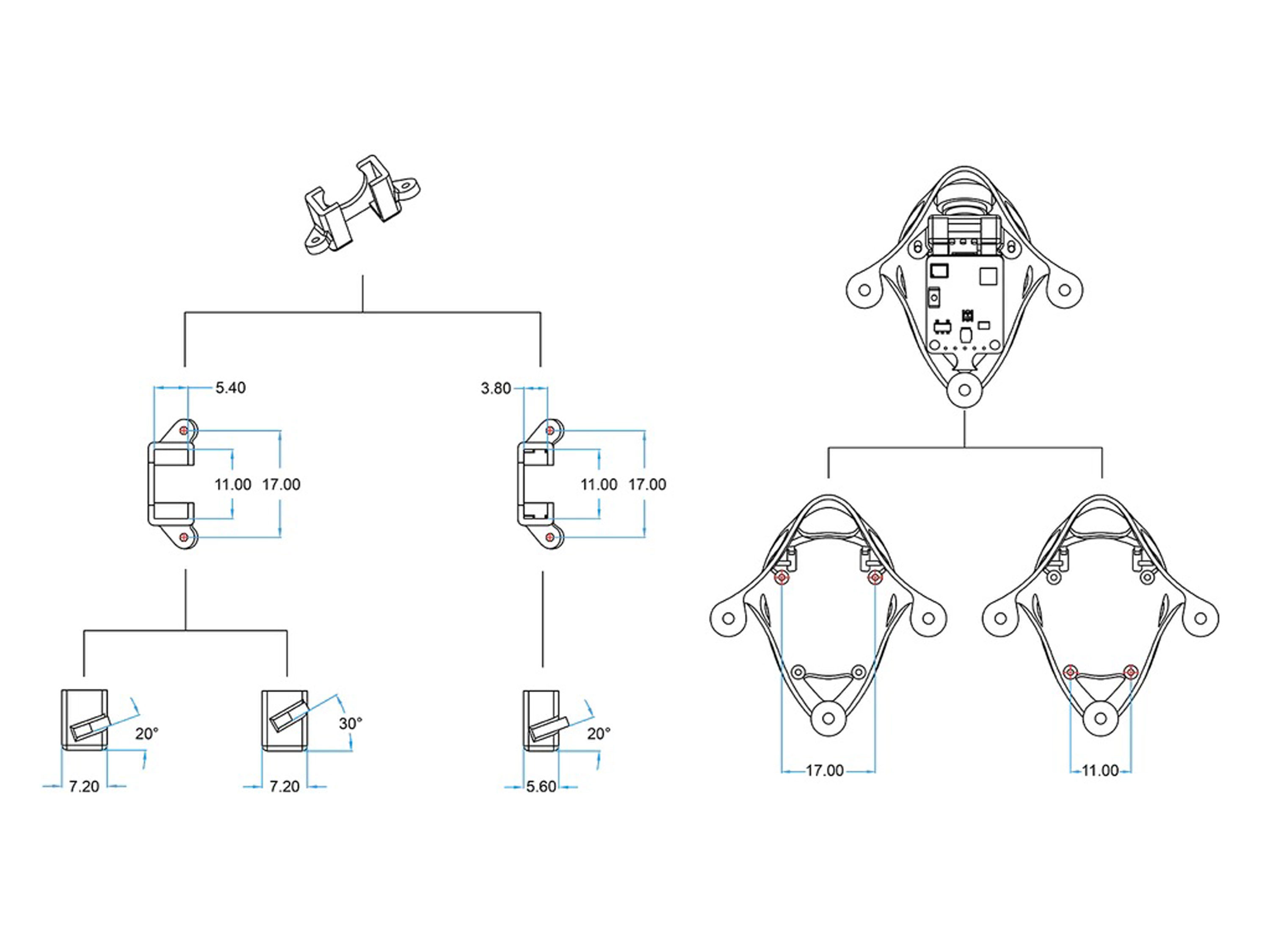 Набір каноп BetaFPV для мікро камер (6шт) (світлина #9)