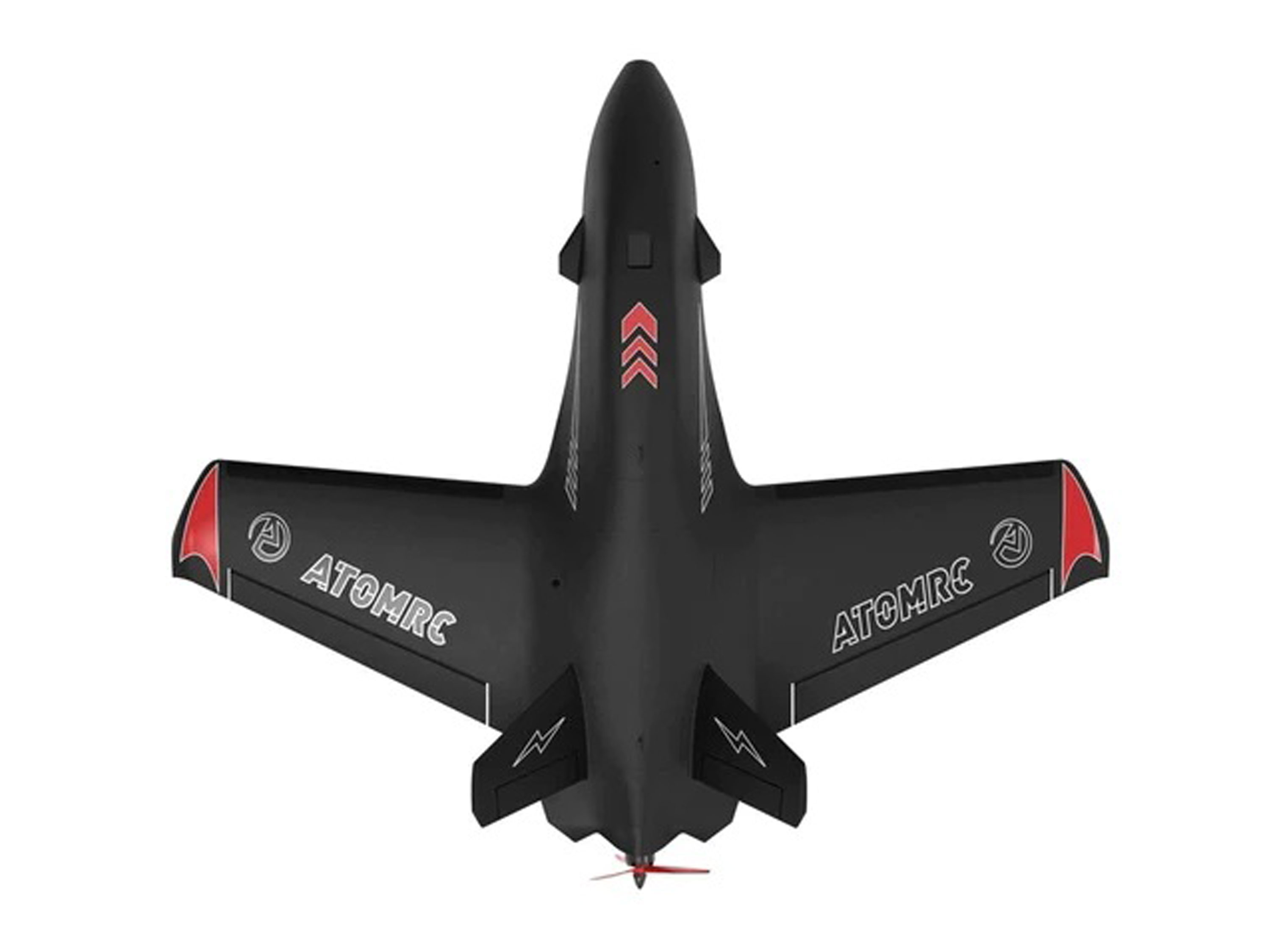 Модель літаючого крила ATOMRC Dolphin 845 чорне (PNP) (світлина #2)