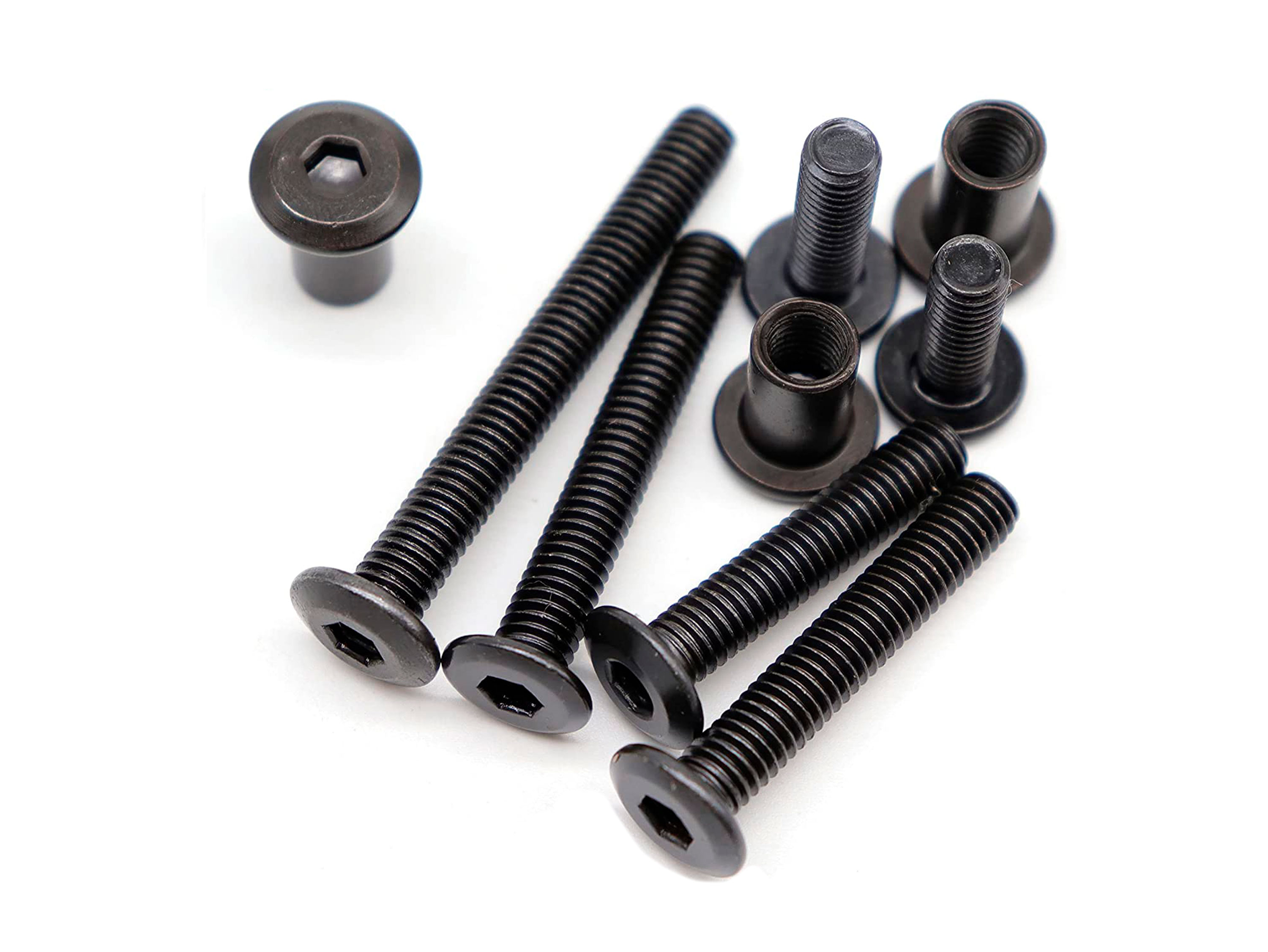 Набір гвинтів з шестигранником і гайок М6 (60шт) (світлина #2)