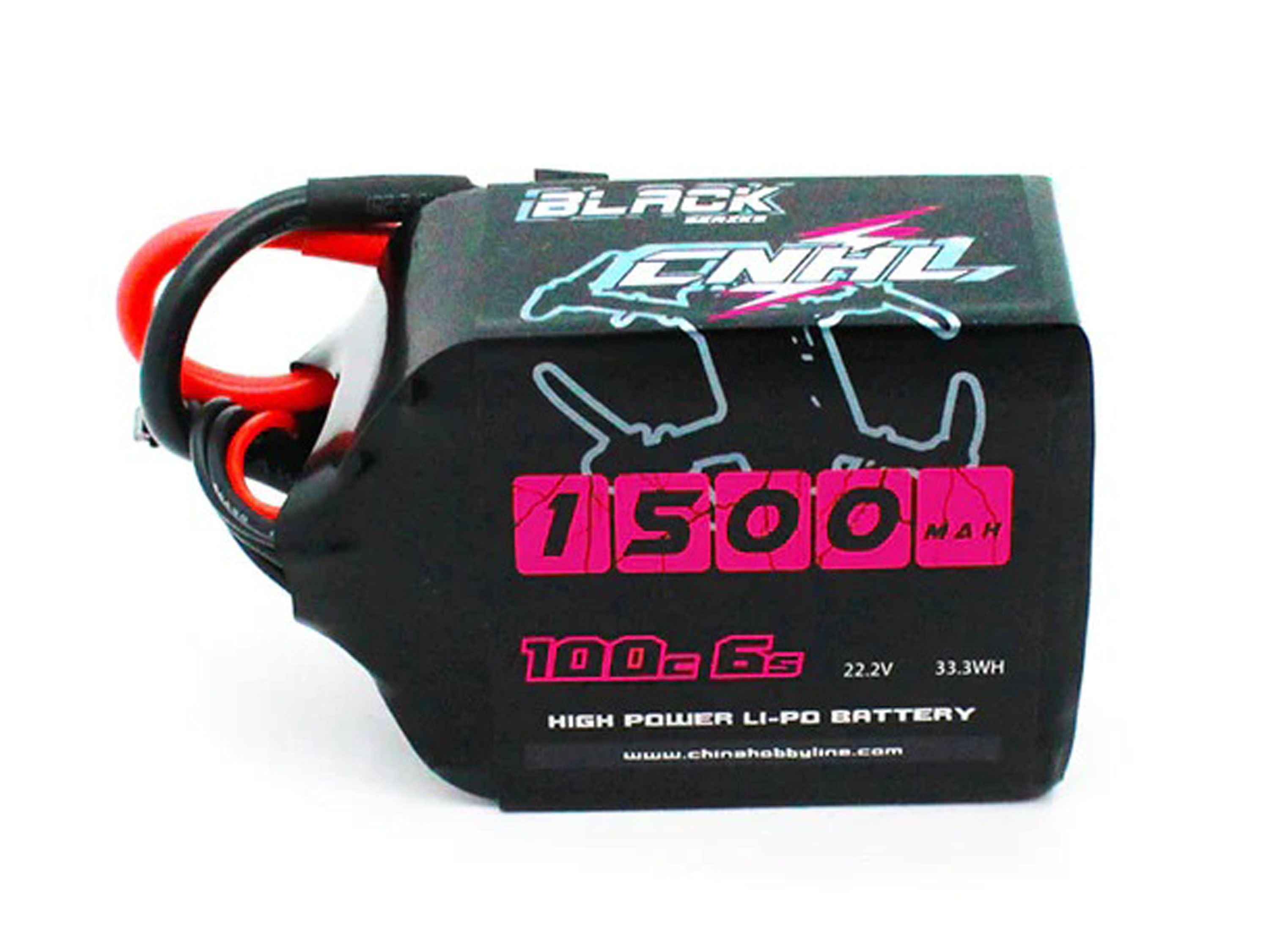 Акумулятор CNHL 1500mAh 6S 100C (Black Series) (світлина #1)