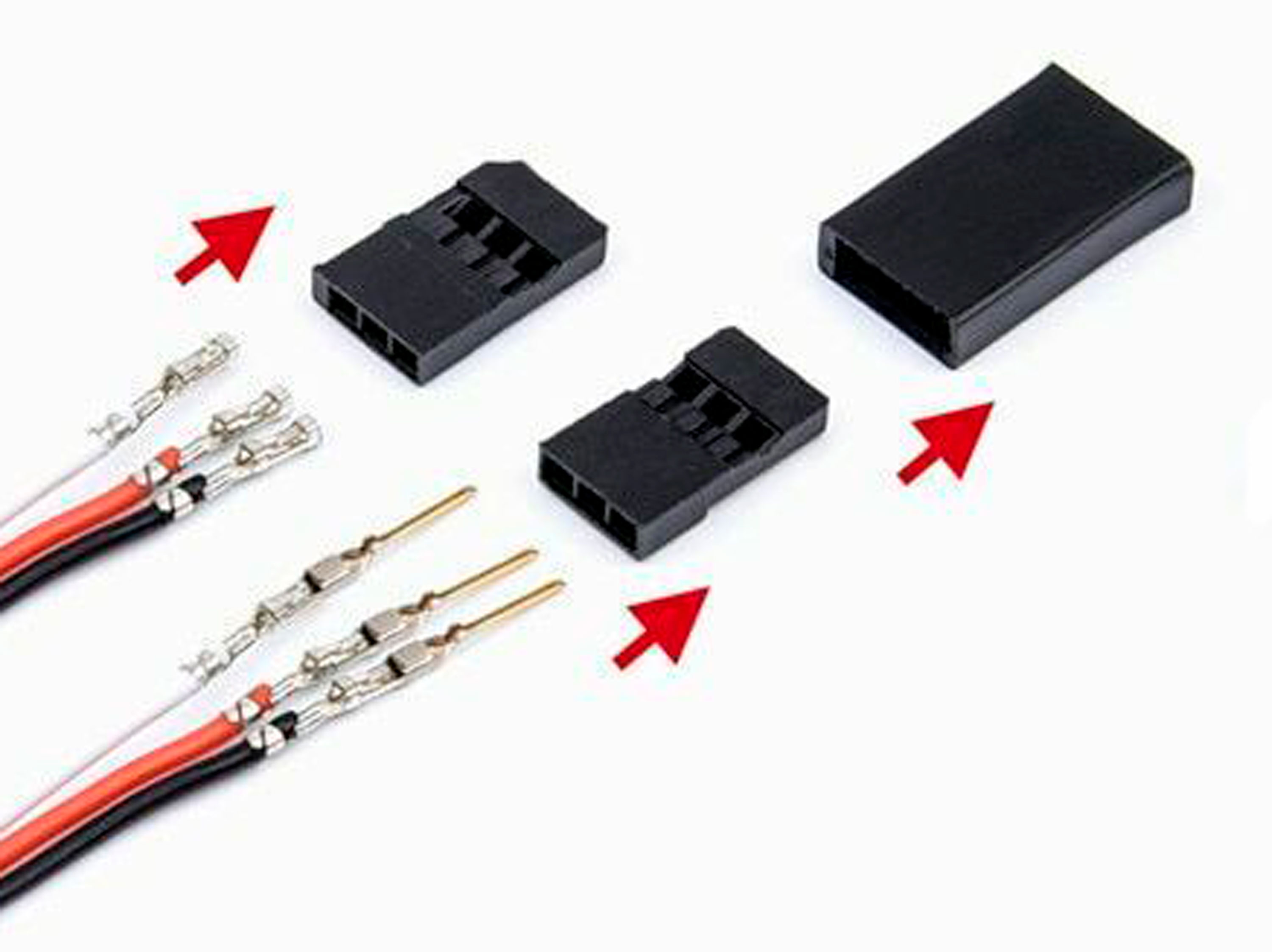 Набір роз’ємів Futaba для сервомеханізмів (30шт) (світлина #3)