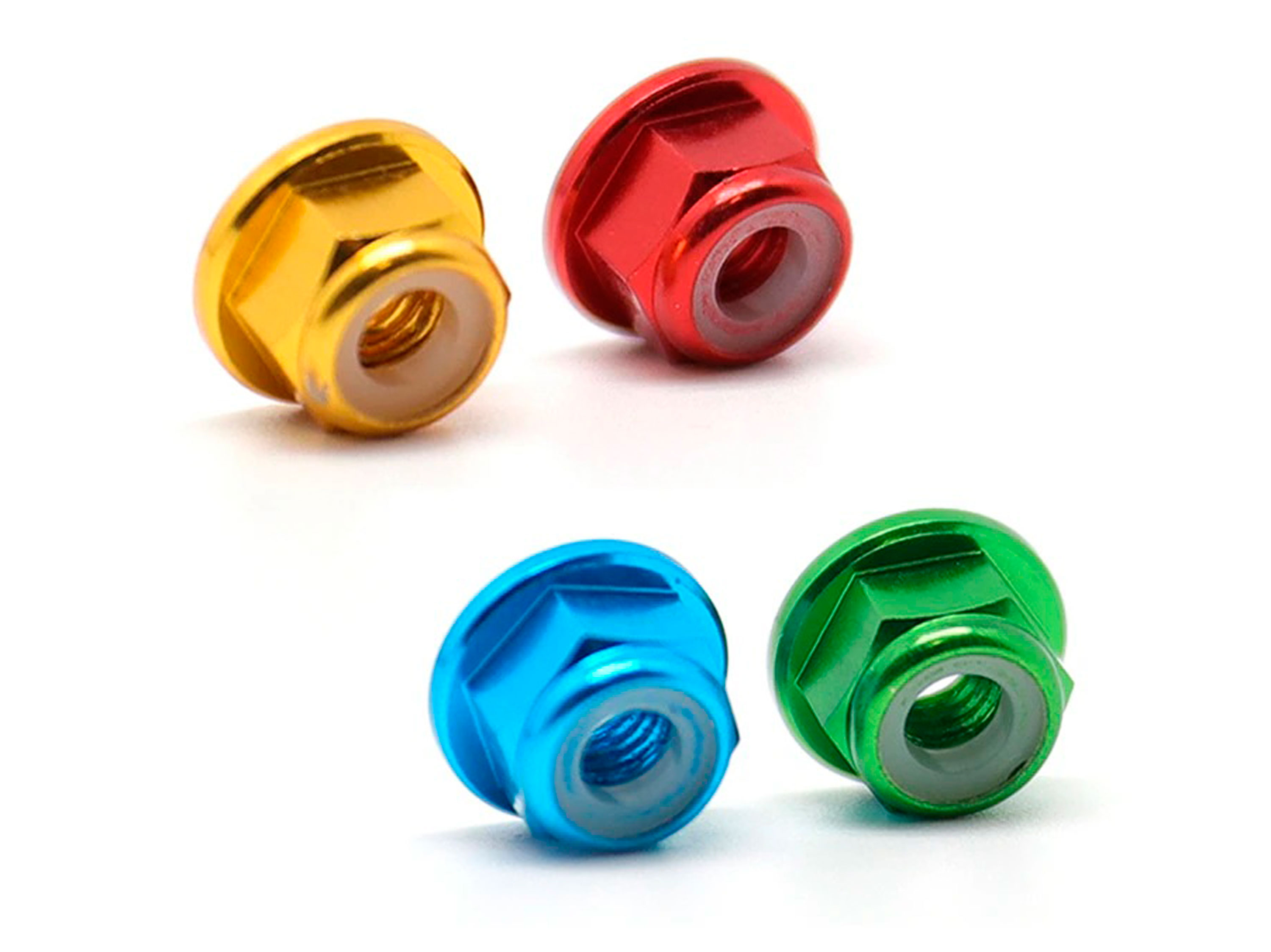 Набір кліпс з гайками М4 для автомоделей 1/10 / 1/12 (100шт) (світлина #3)