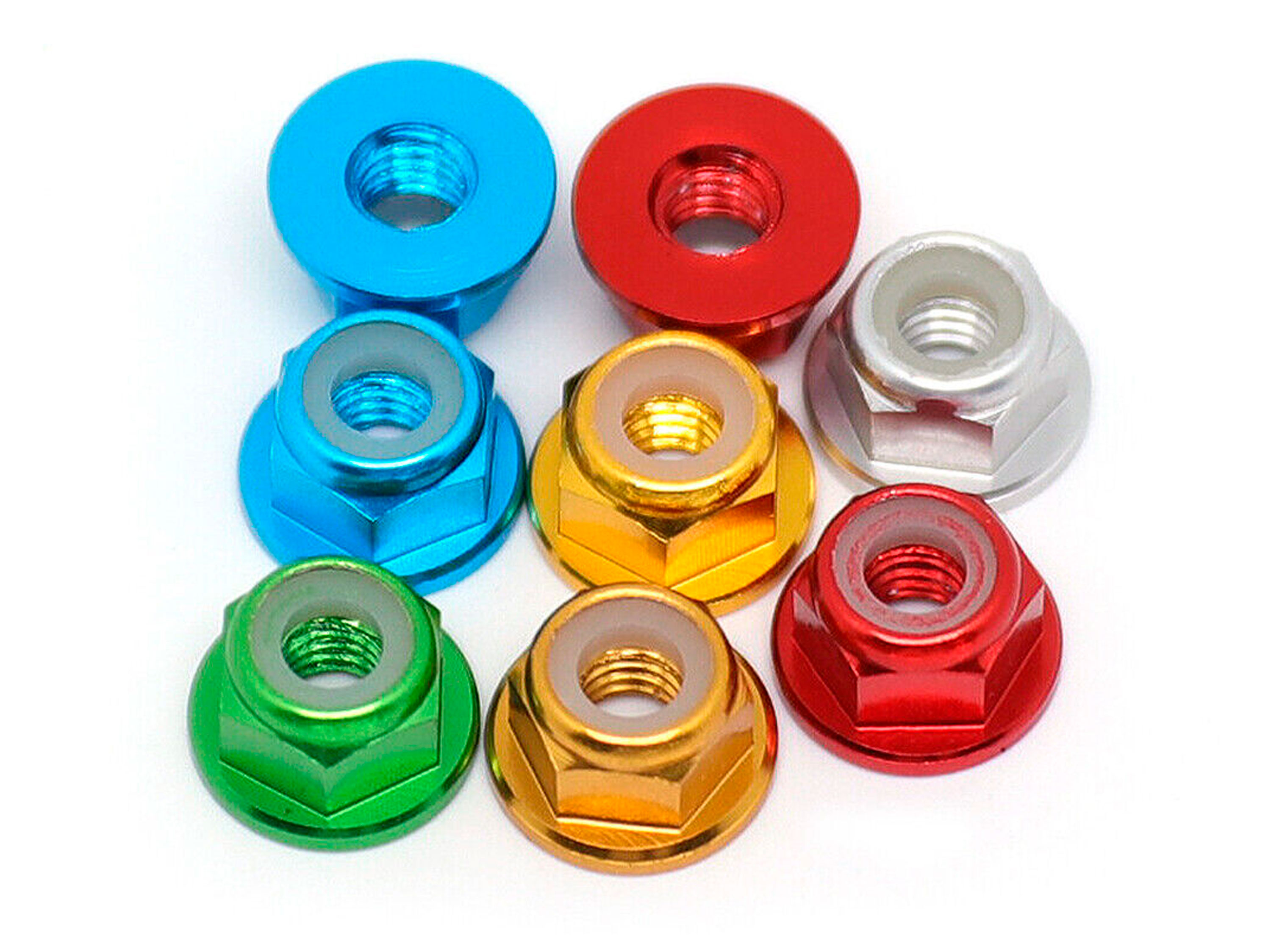 Набір кліпс з гайками М4 для автомоделей 1/10 / 1/12 (180шт) (світлина #3)