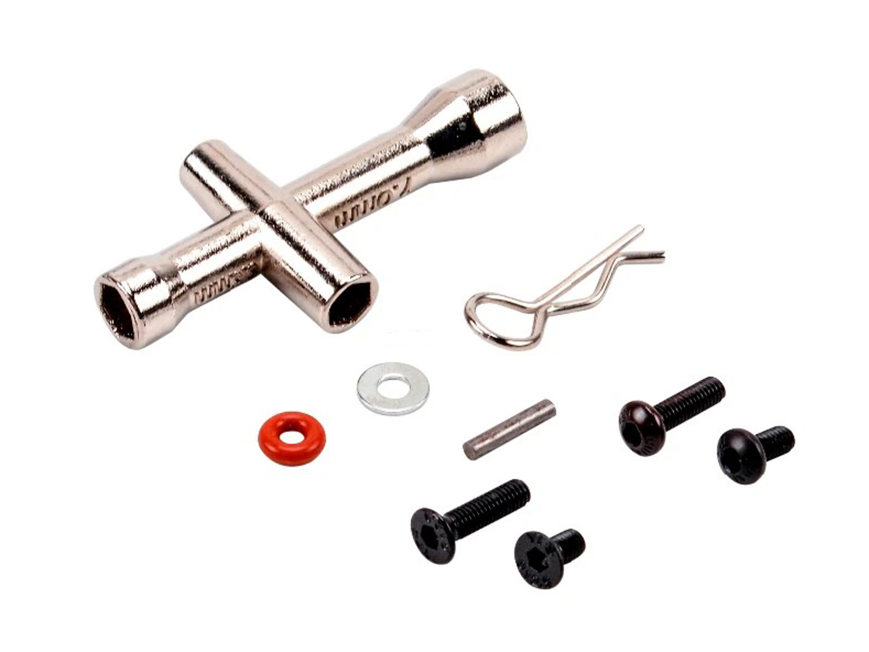 Ремонтний набір для автомоделей 1/10 / 1/12 (240шт) (світлина #2)