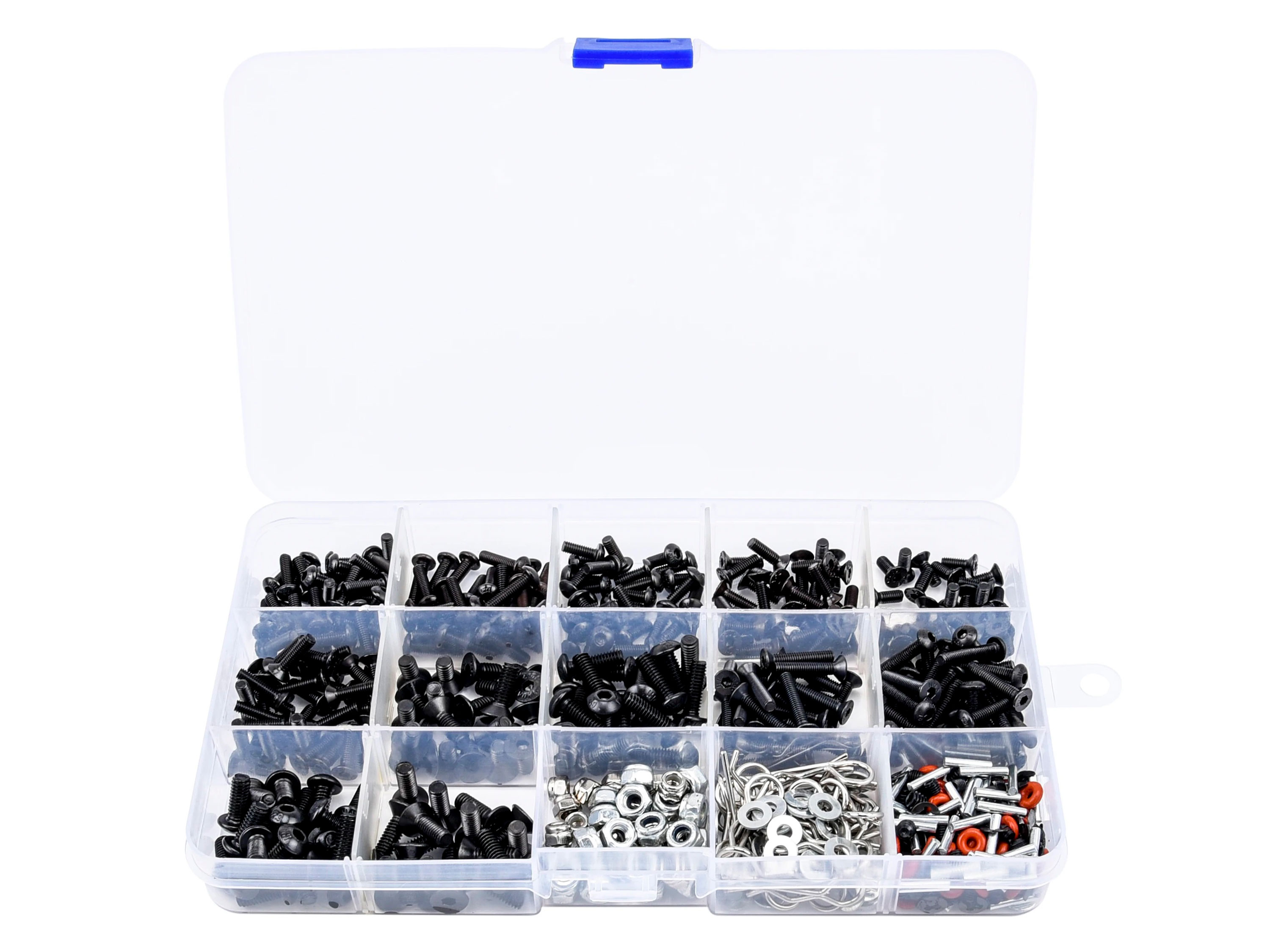 Ремонтний набір для автомоделей 1/8 / 1/10 (500шт) (світлина #1)