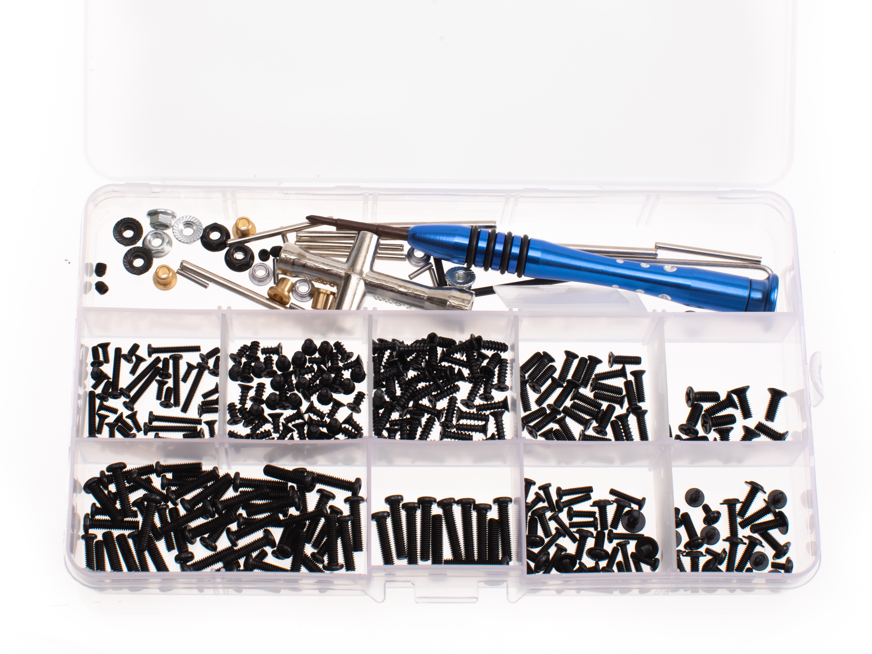 Ремонтний набір для автомоделей 1/12 / 1/14 (316шт) (світлина #2)