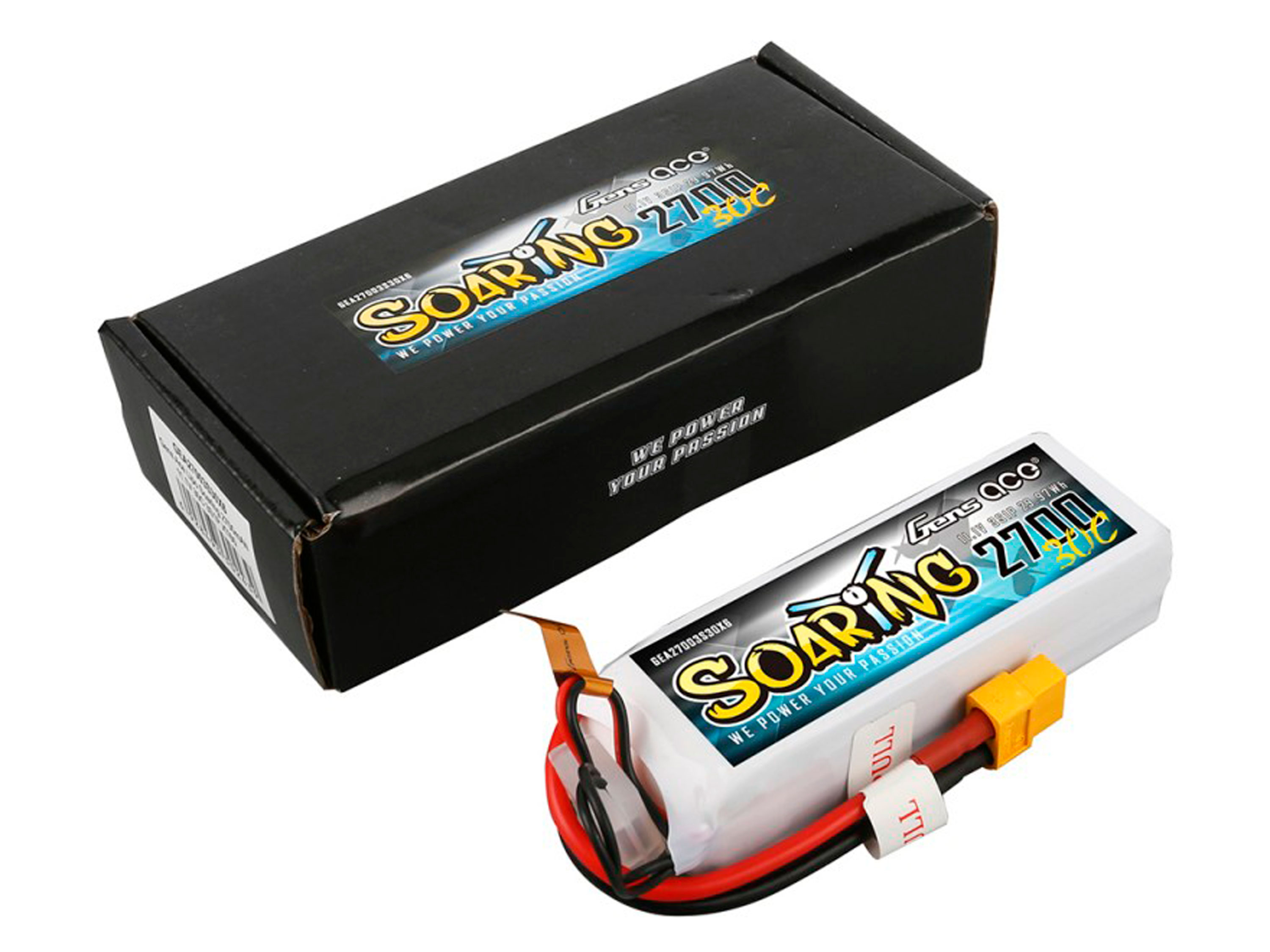 Акумулятор Gens Ace Soaring 2700mAh 3S 30C (світлина #3)