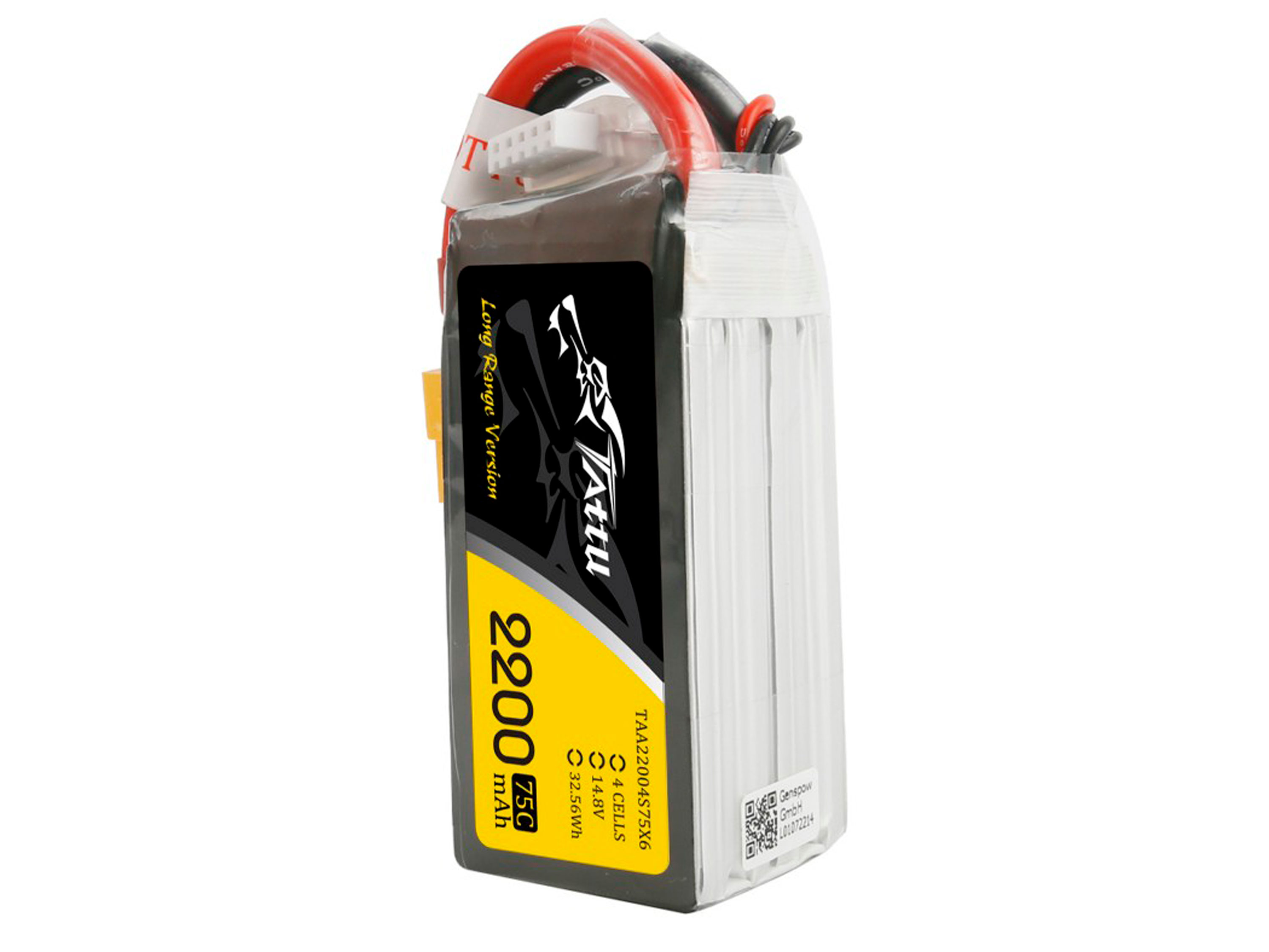 Акумулятор Gens Ace TATTU 2200mAh 4S 75C (світлина #2)