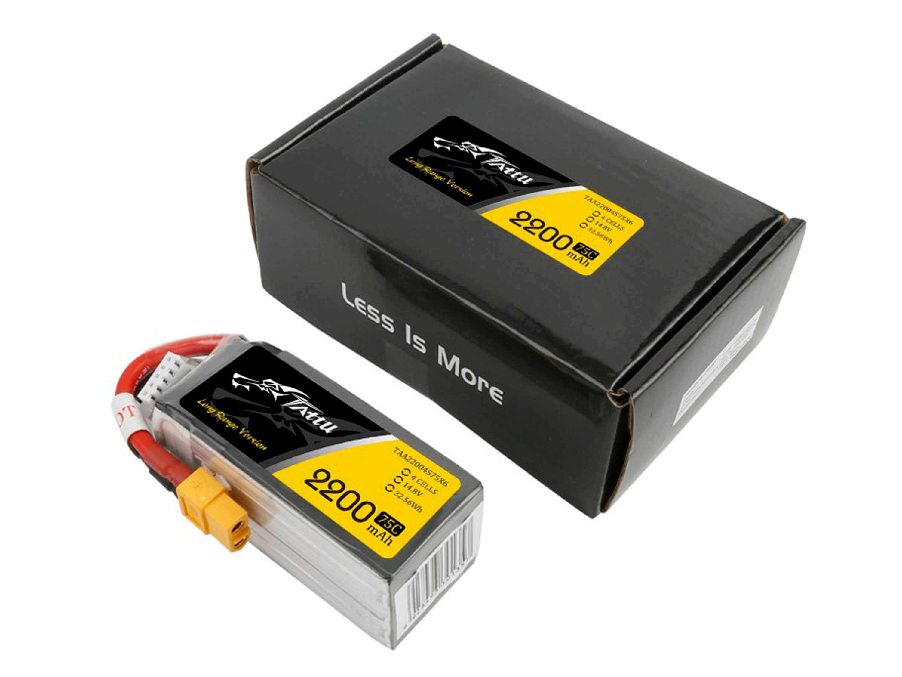 Акумулятор Gens Ace TATTU 2200mAh 4S 75C (світлина #3)