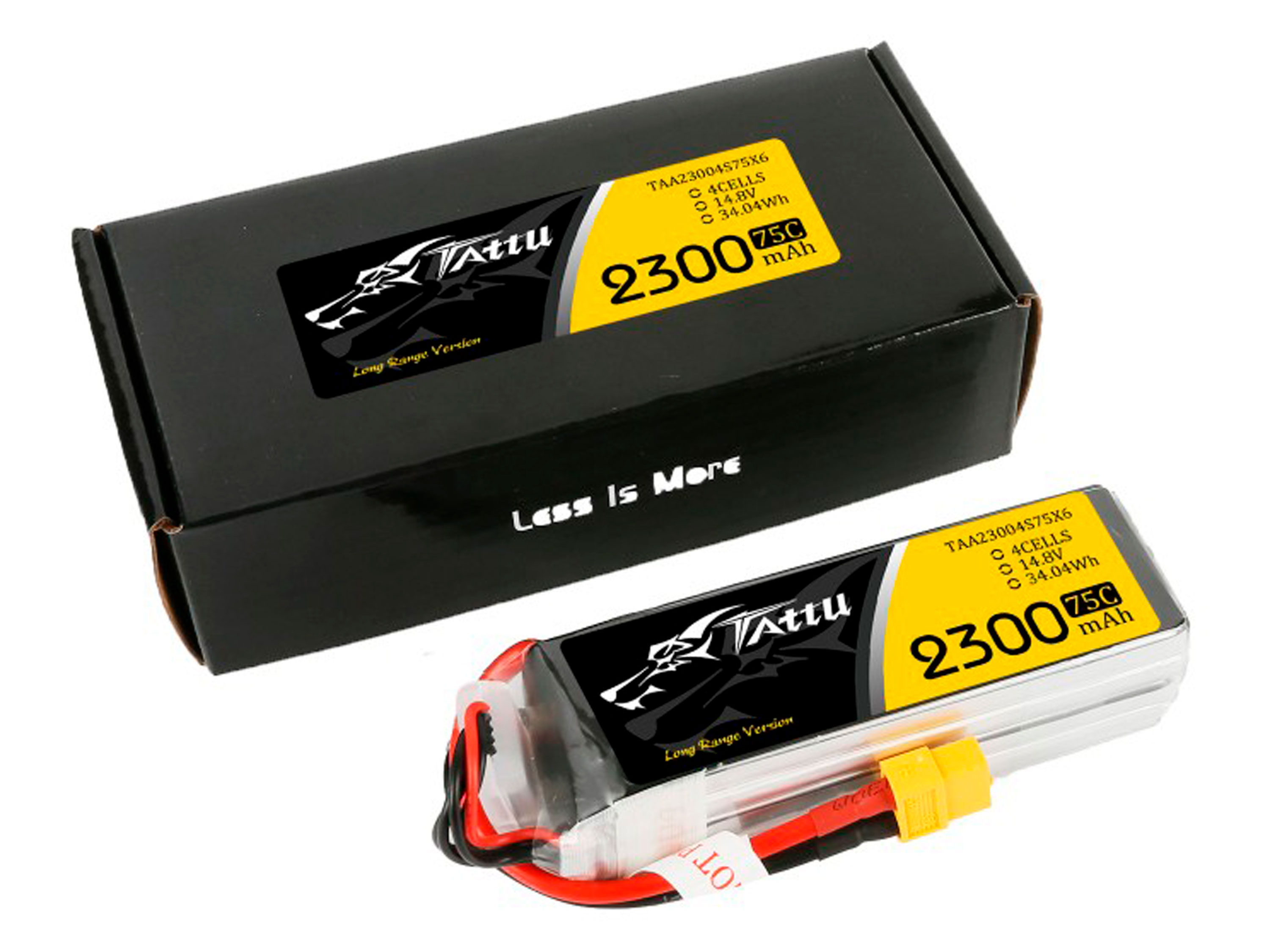 Акумулятор Gens Ace TATTU 2300mAh 4S 75C (світлина #3)