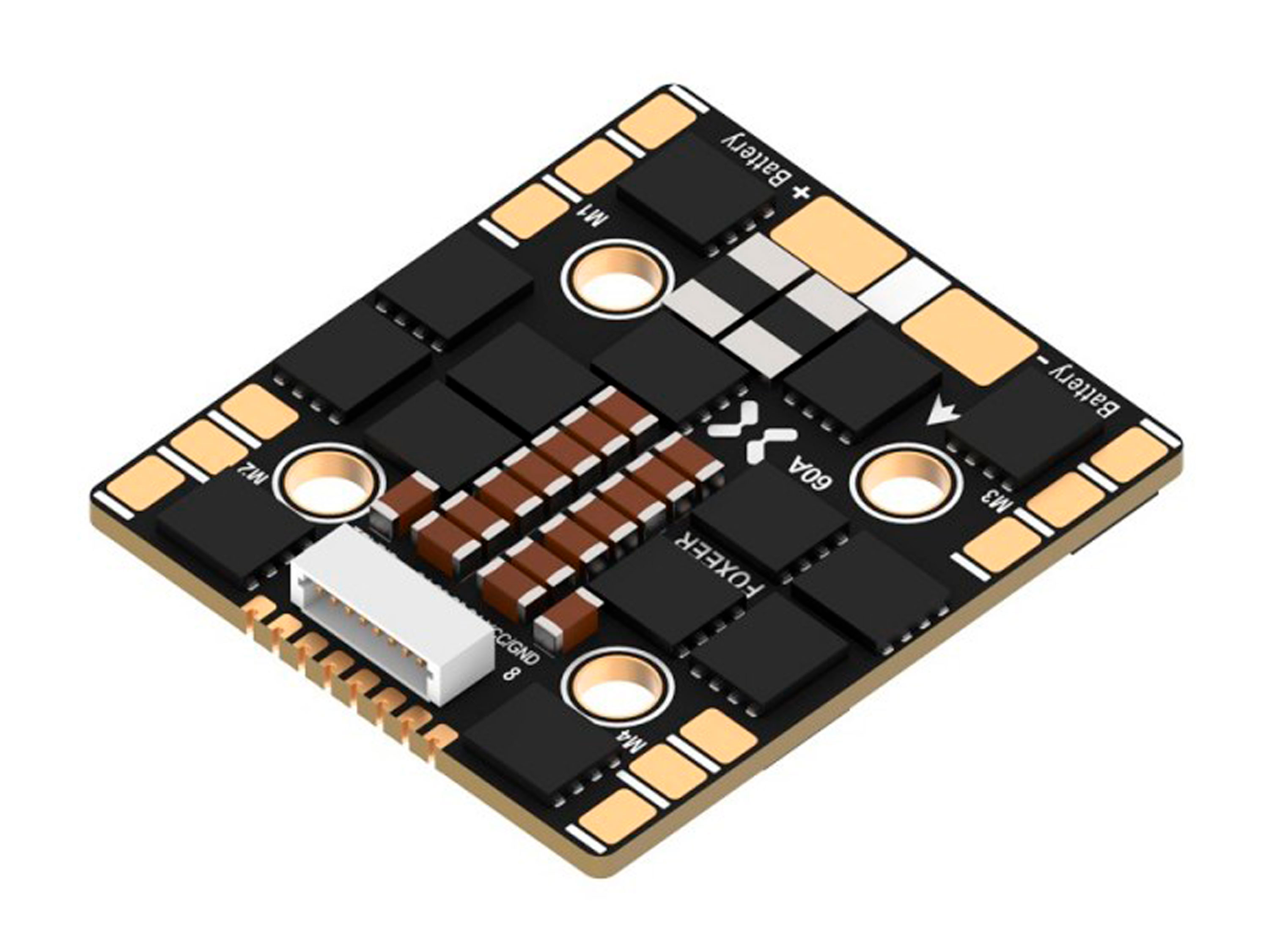 Регулятор безколекторний 4в1 Foxeer Reaper F4 Slim Mini 60A (BLHeli_32) (світлина #1)