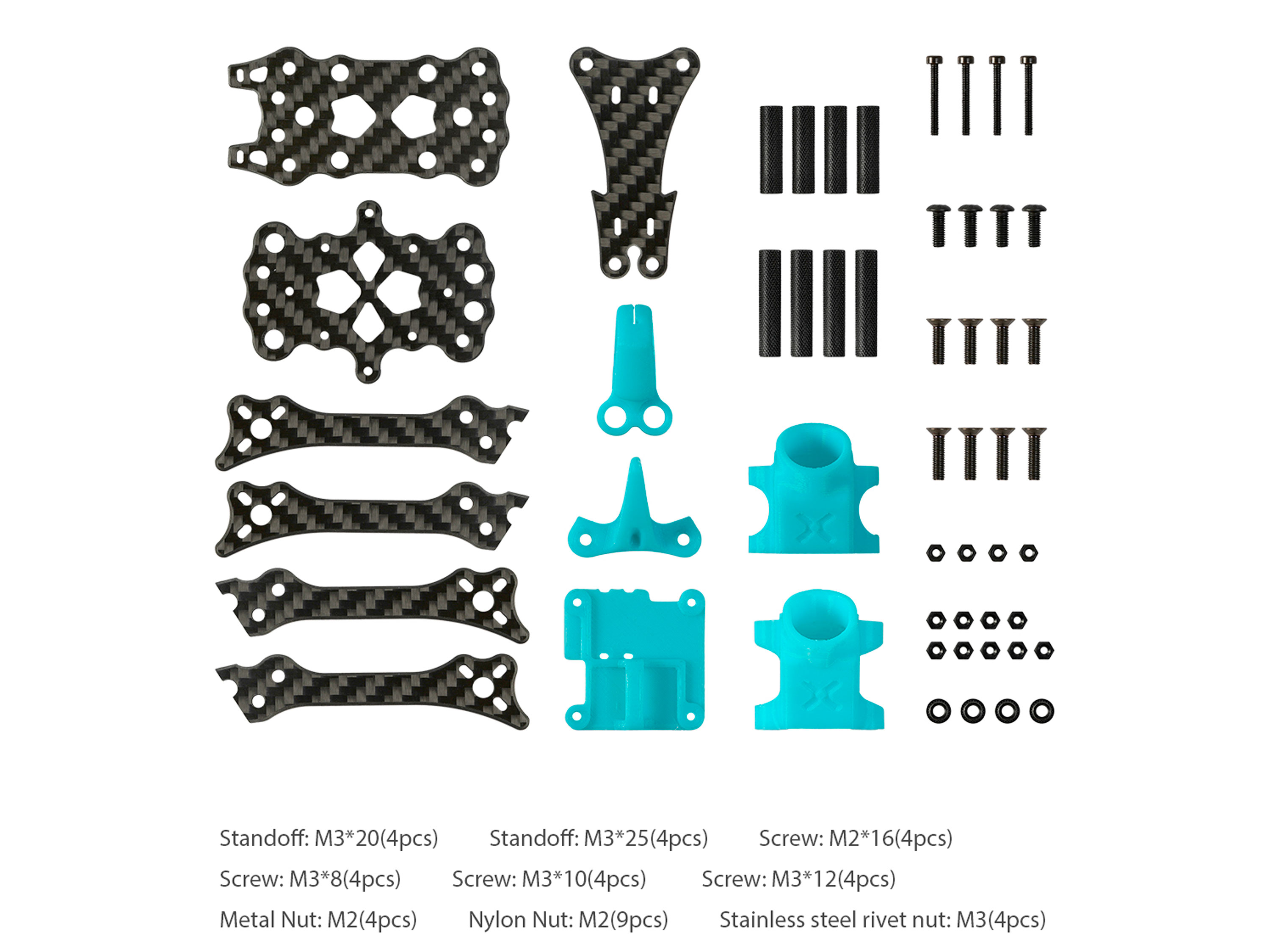 Рама для квадрокоптера Foxeer Caesar 3.5