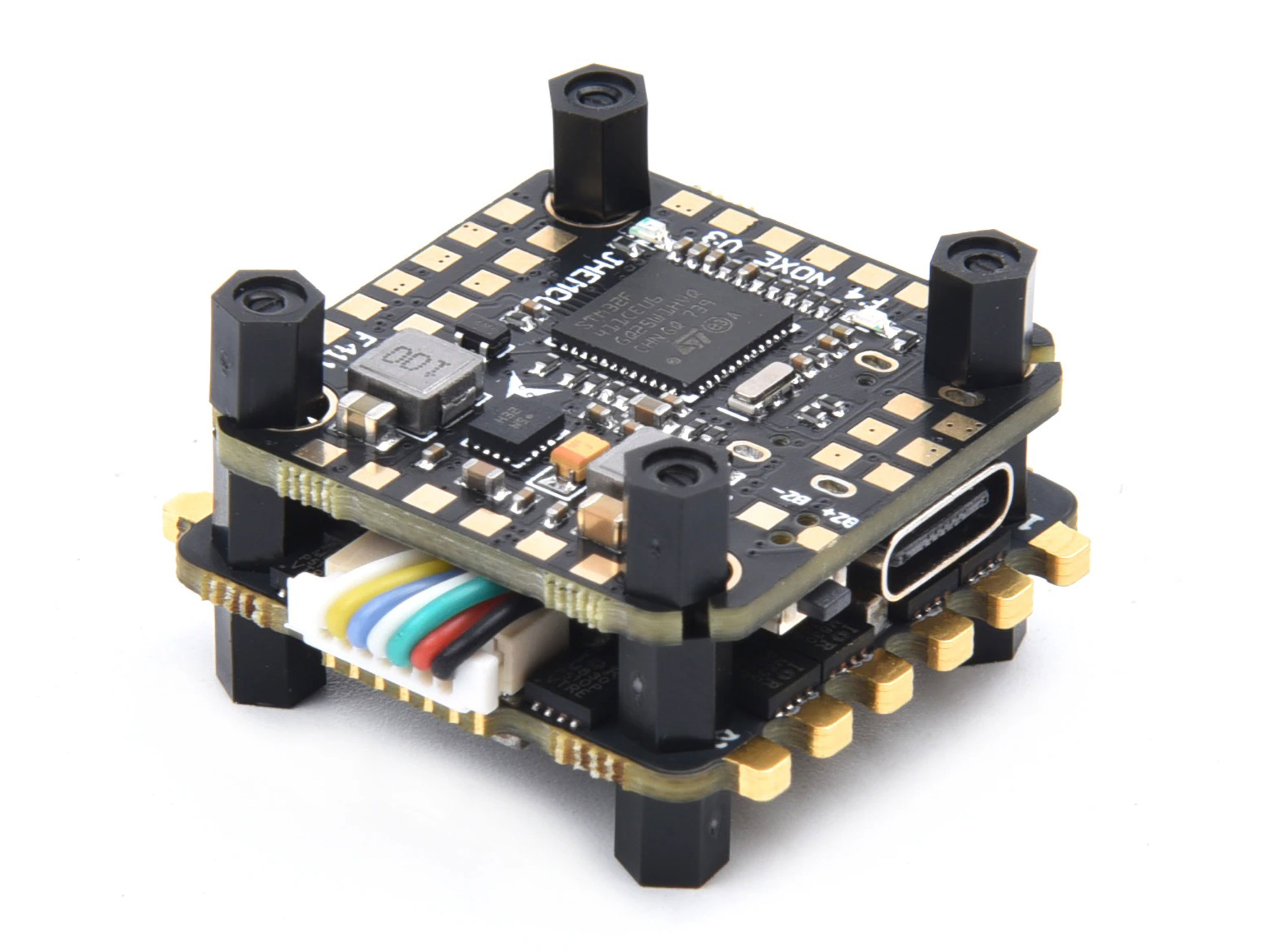 JHEMCU F411 NOXE V3 Acro (польотний контролер F4 + регулятор 4в1 25А/35A) (світлина #1)