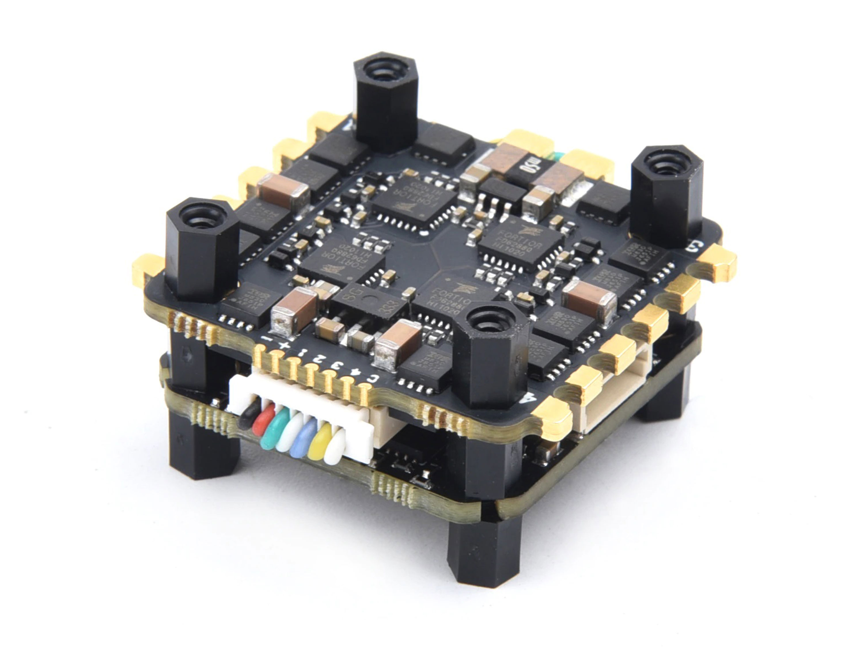 JHEMCU F411 NOXE V3 Deluxe (польотний контролер F4 + регулятор 4в1 25А/35A) (світлина #2)