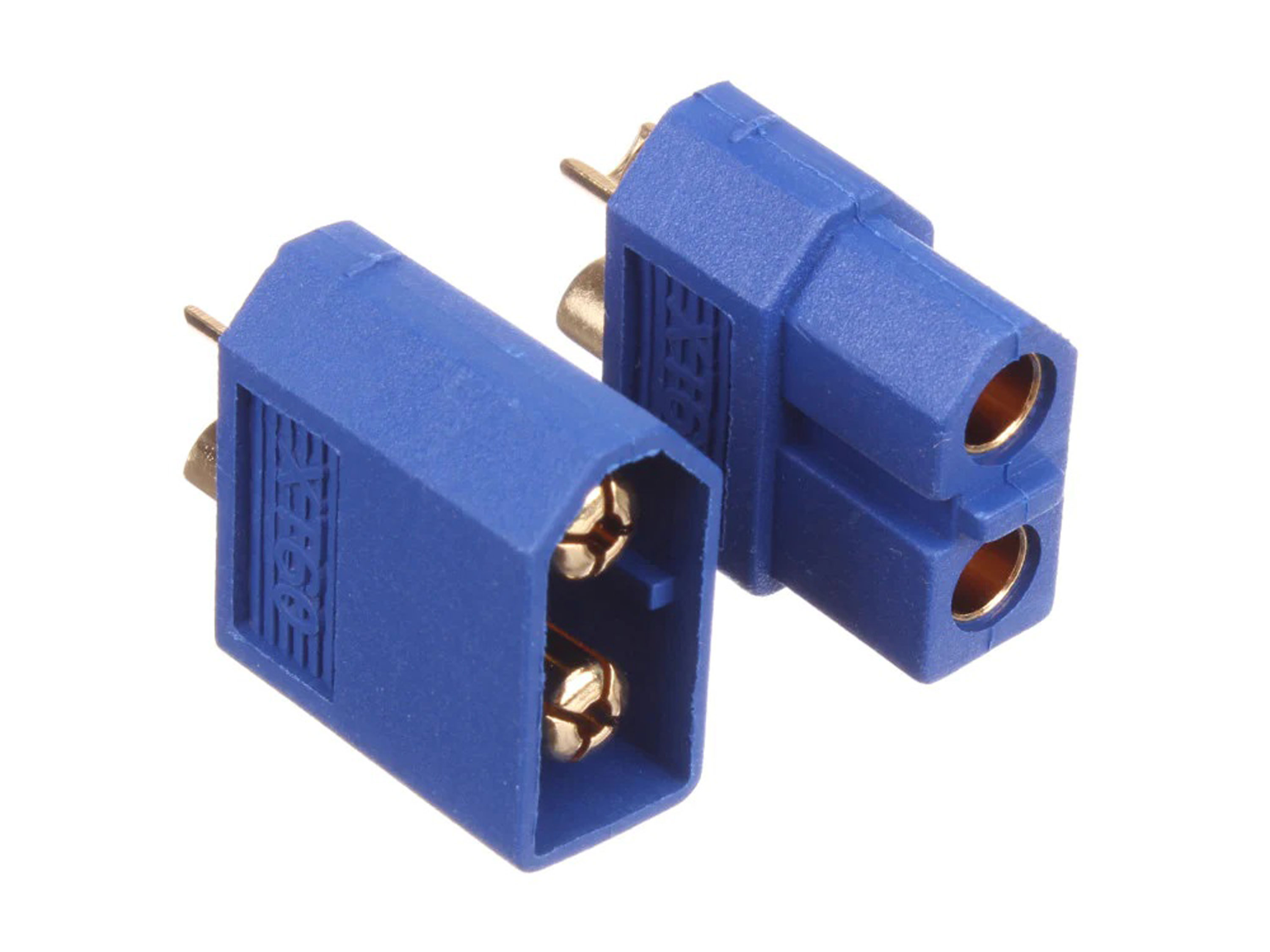 Роз’єм нейлоновий XT60 синій (пара) (світлина #1)