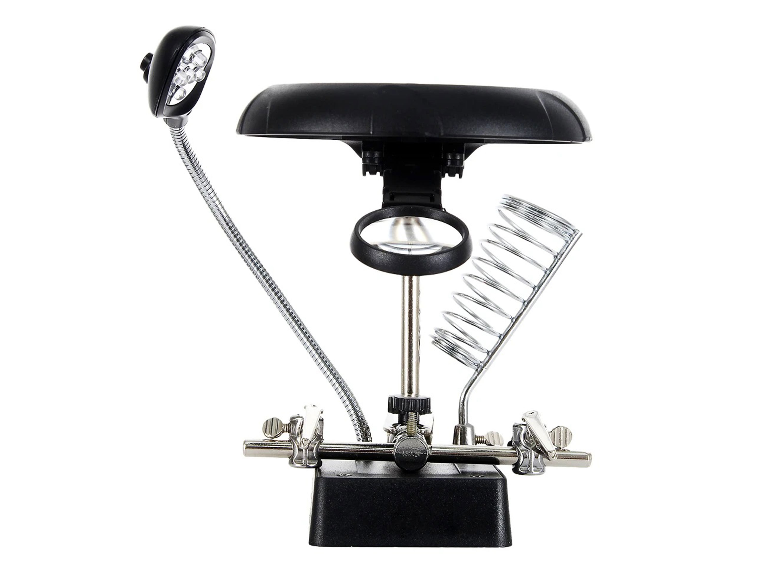 Тримач плат і паяльника ESPLB з LED-підсвіткою (третя рука) (світлина #2)